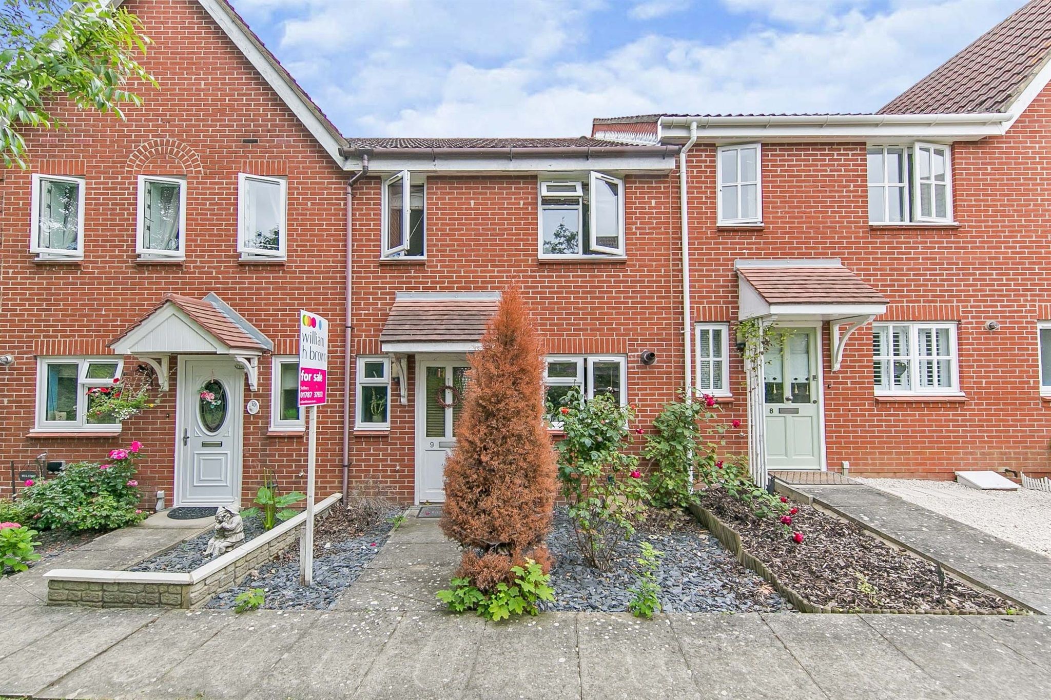 3 bed terraced house for sale in The Hawthorns, Turner Close, Sudbury