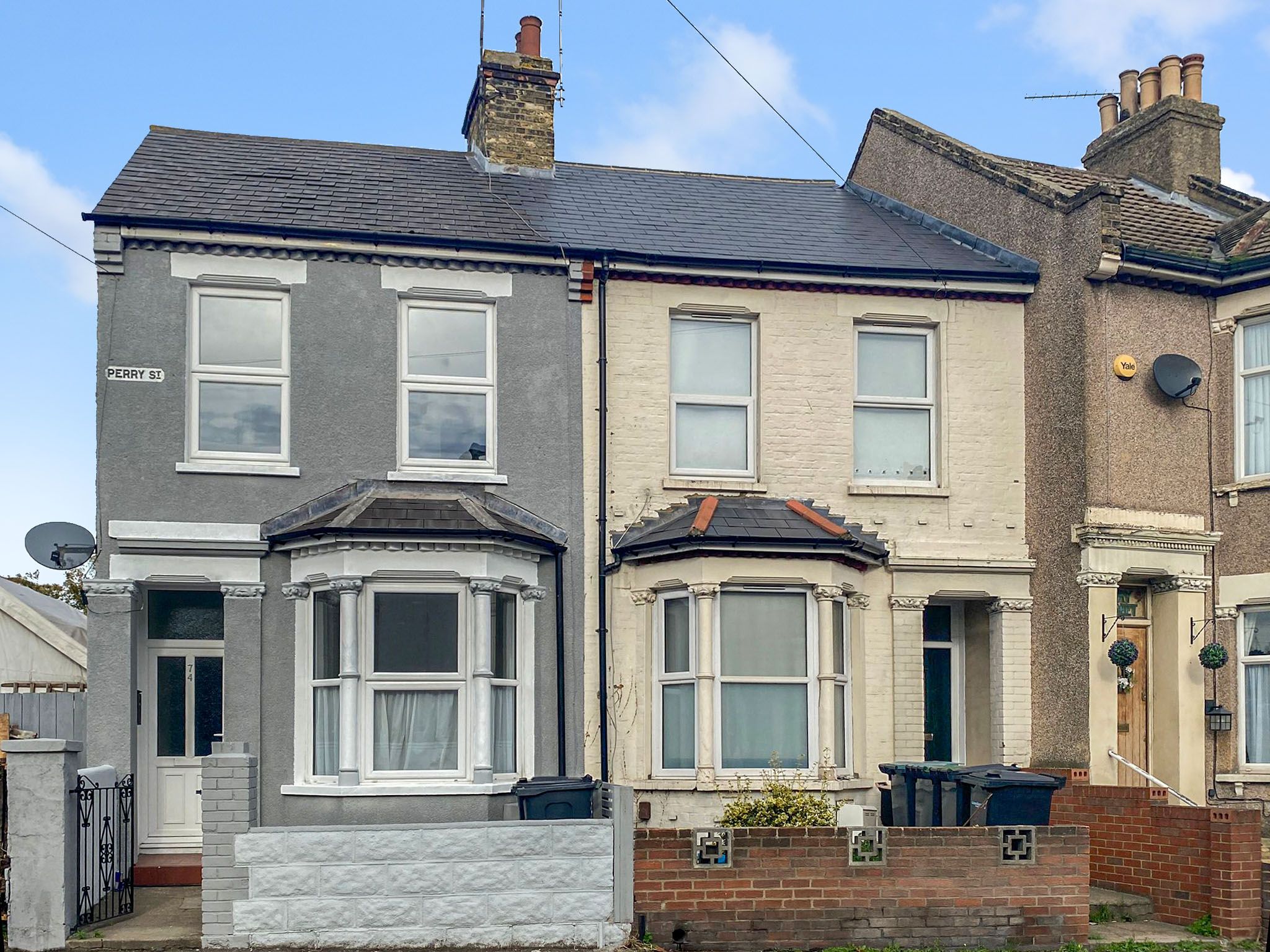3 bed end terrace house to rent in Perry Street, Northfleet, Gravesend