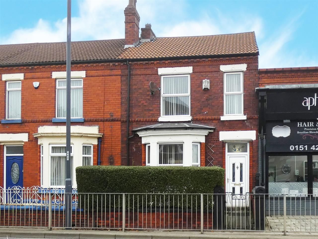 3 bed terraced house for sale in Warrington Road, Prescot, Liverpool