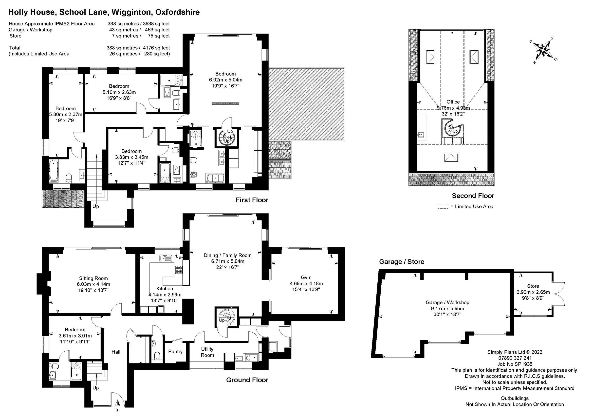 5 bed detached house for sale in School Lane, Wigginton, Banbury