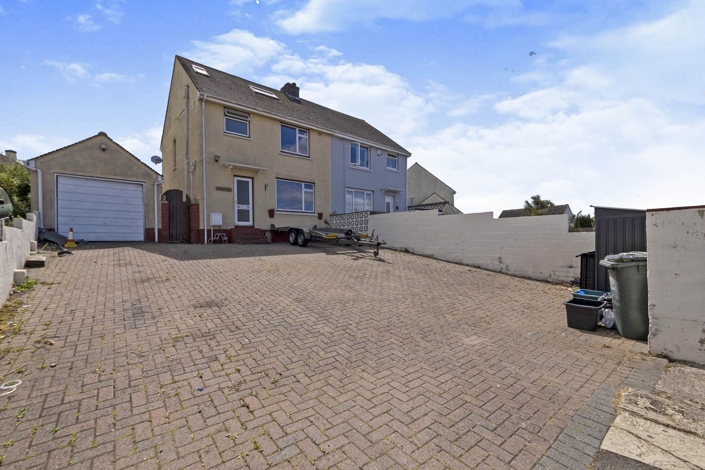 3 bed semidetached house for sale in Coles Lane, Kingskerswell, Newton