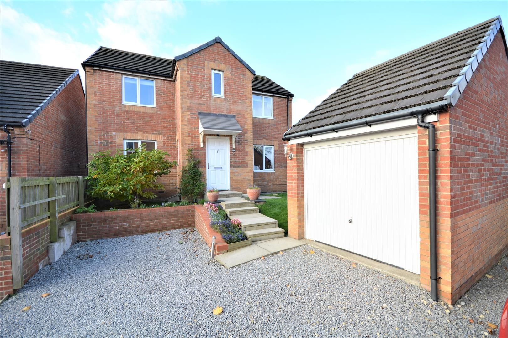 4 bed detached house for sale in Stephenson Court, Shildon, Durham DL4