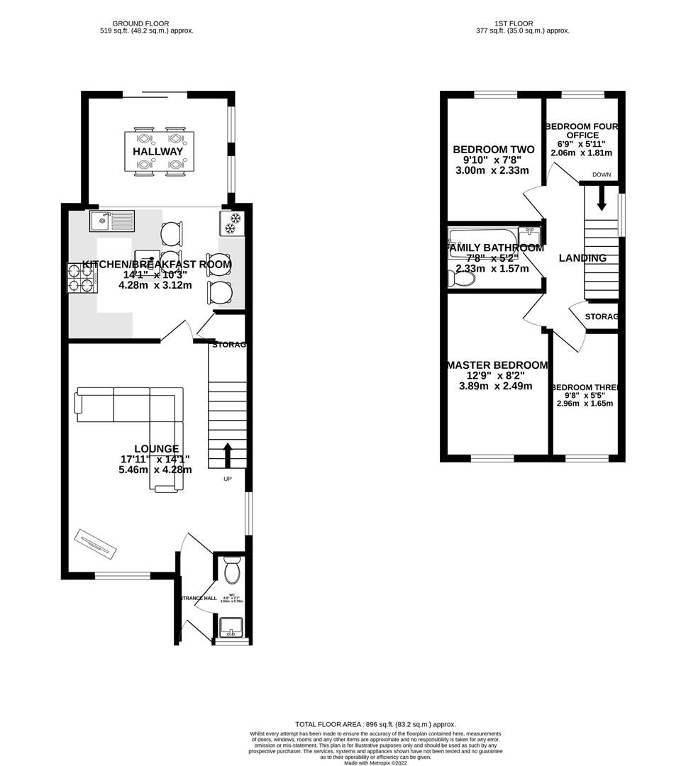 4 bed semidetached house for sale in Mile Stone Meadow, Euxton