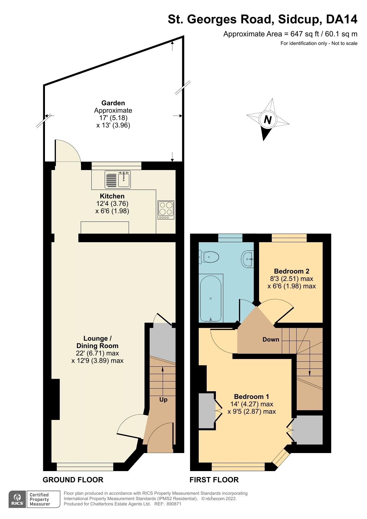 2 bed terraced house for sale in St. Road, Sidcup DA14 Zoopla