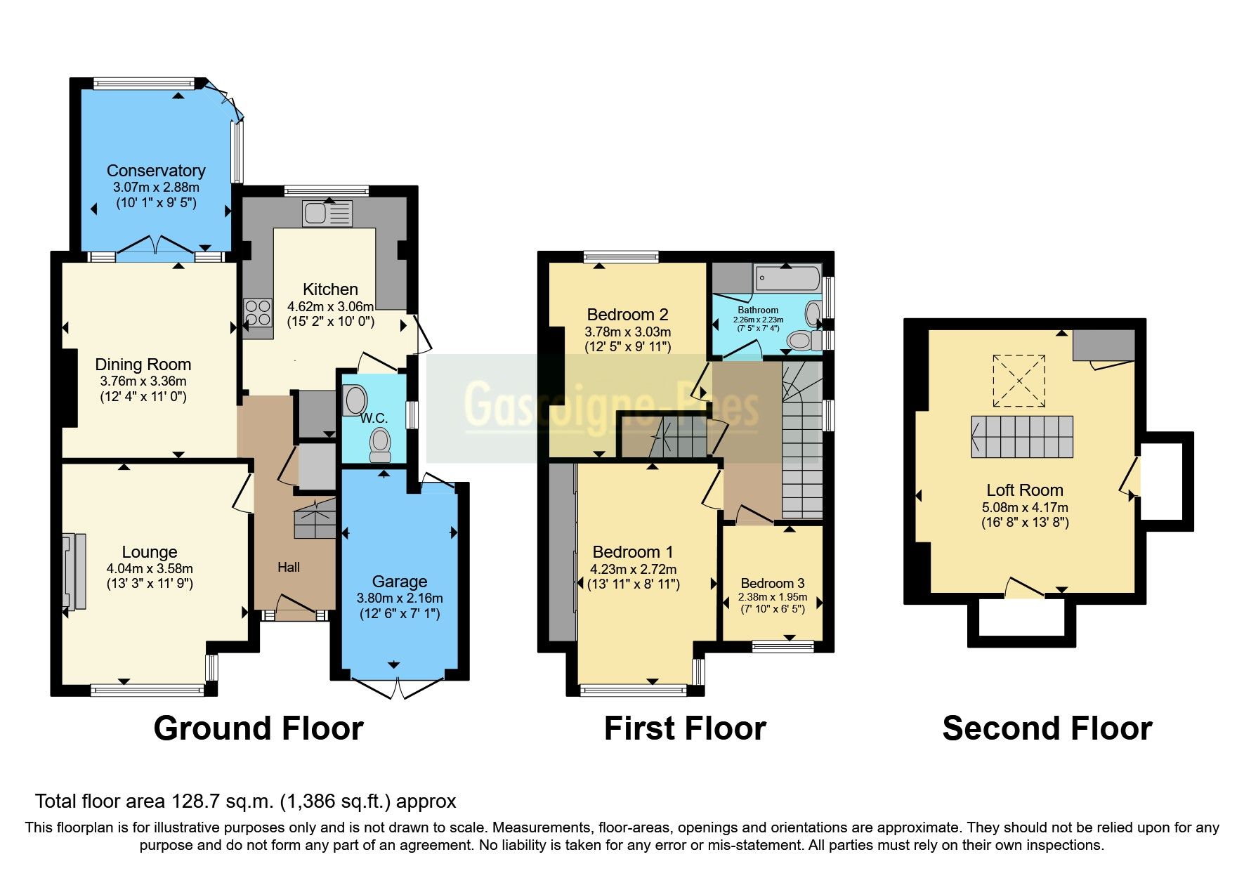 3 bed semidetached house for sale in Lodge Road, Fetcham, Leatherhead