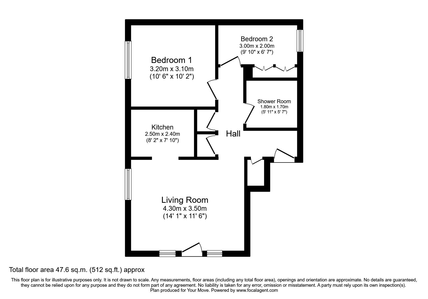2 bed flat for sale in Sheraton Mews, Gade Avenue, Watford