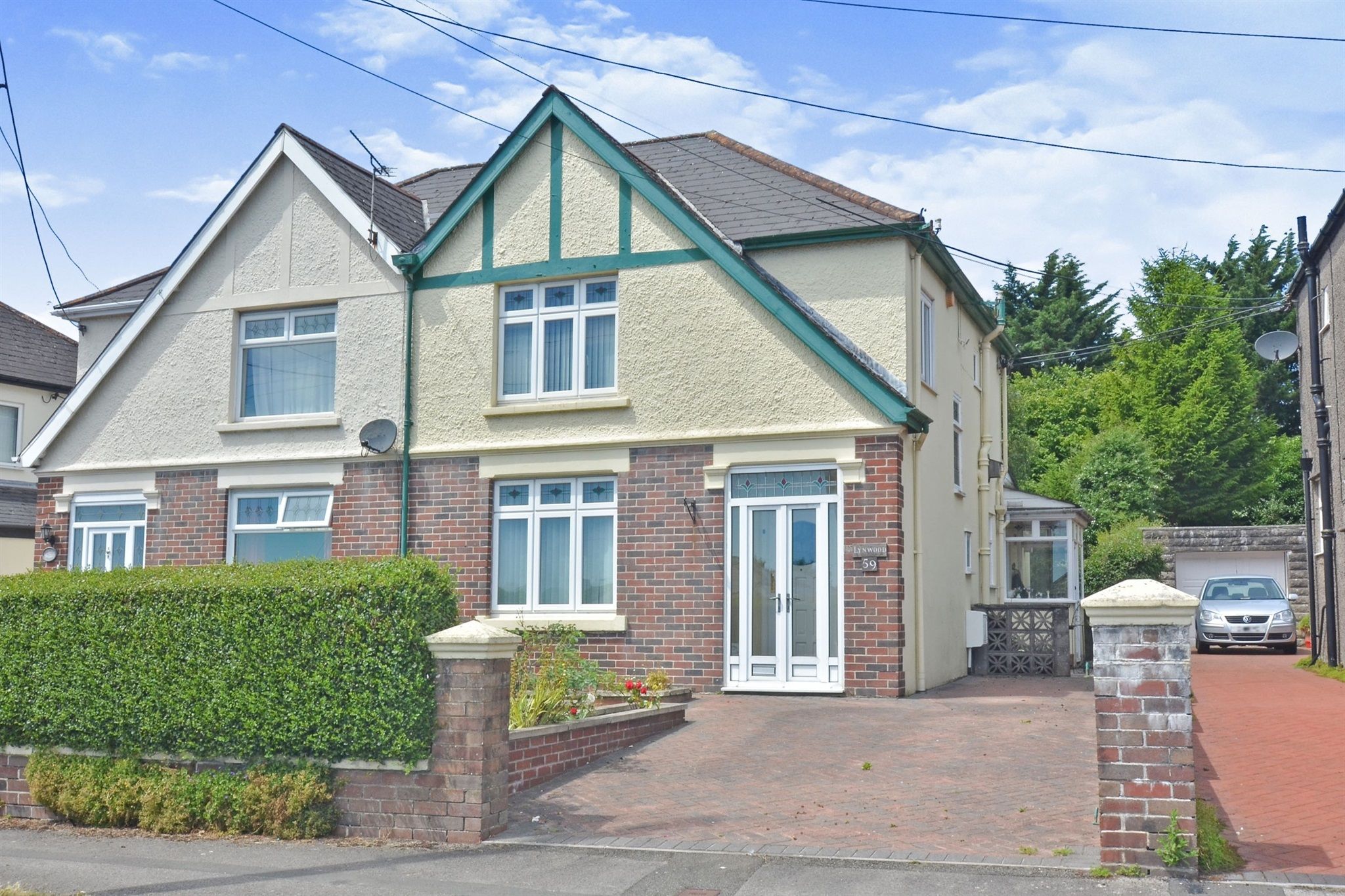 3 bed semidetached house for sale in Wyndham Crescent, Bridgend CF31