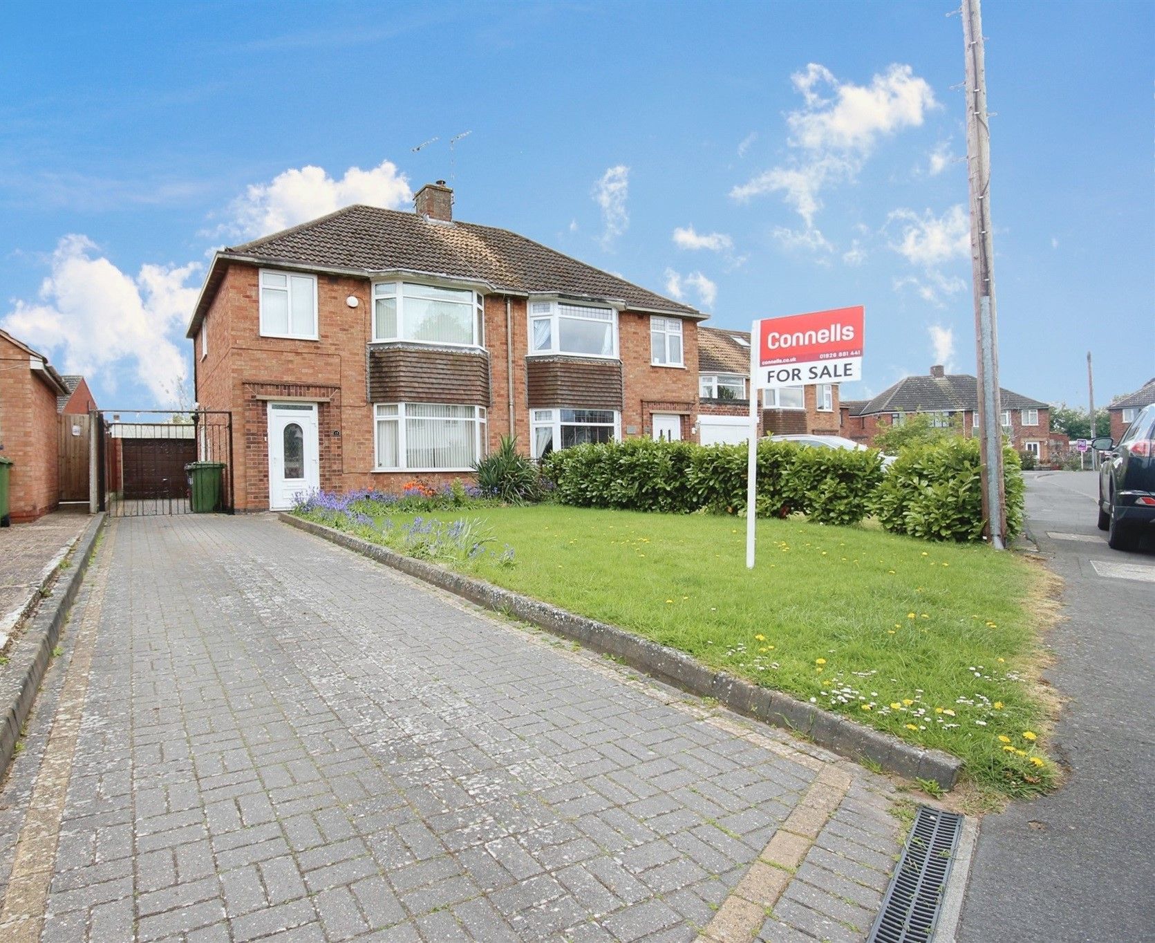 3 bed semidetached house for sale in Palmer Road, Whitnash, Leamington