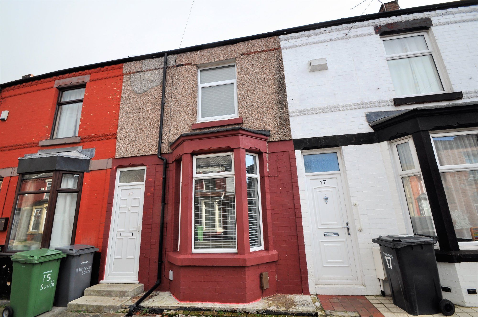 2 bed terraced house to rent in Harrowby Road South, Tranmere