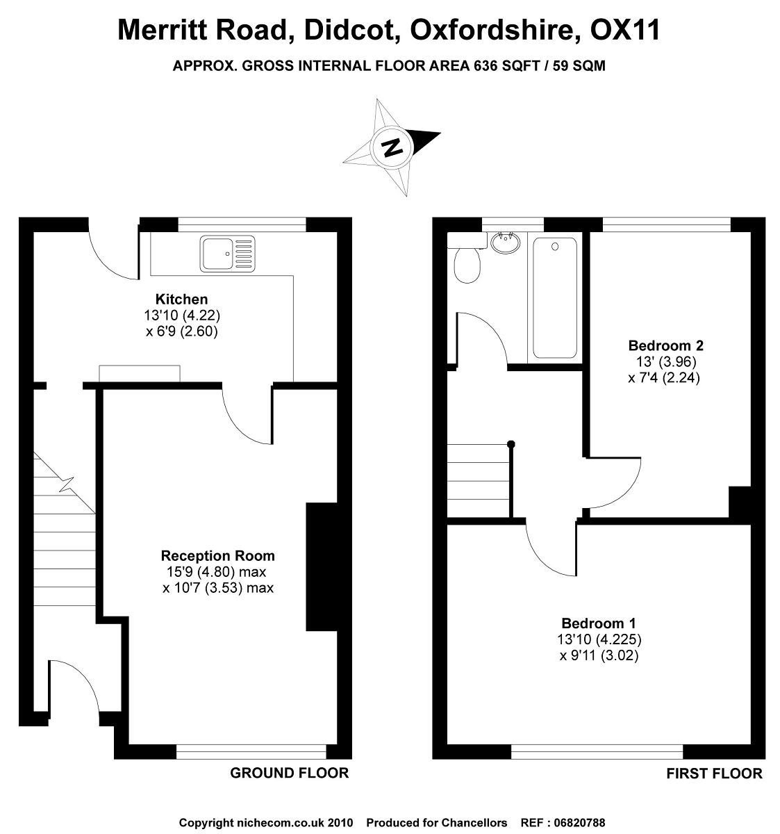 2 bed terraced house to rent in Didcot, Oxfordshire OX11 Zoopla