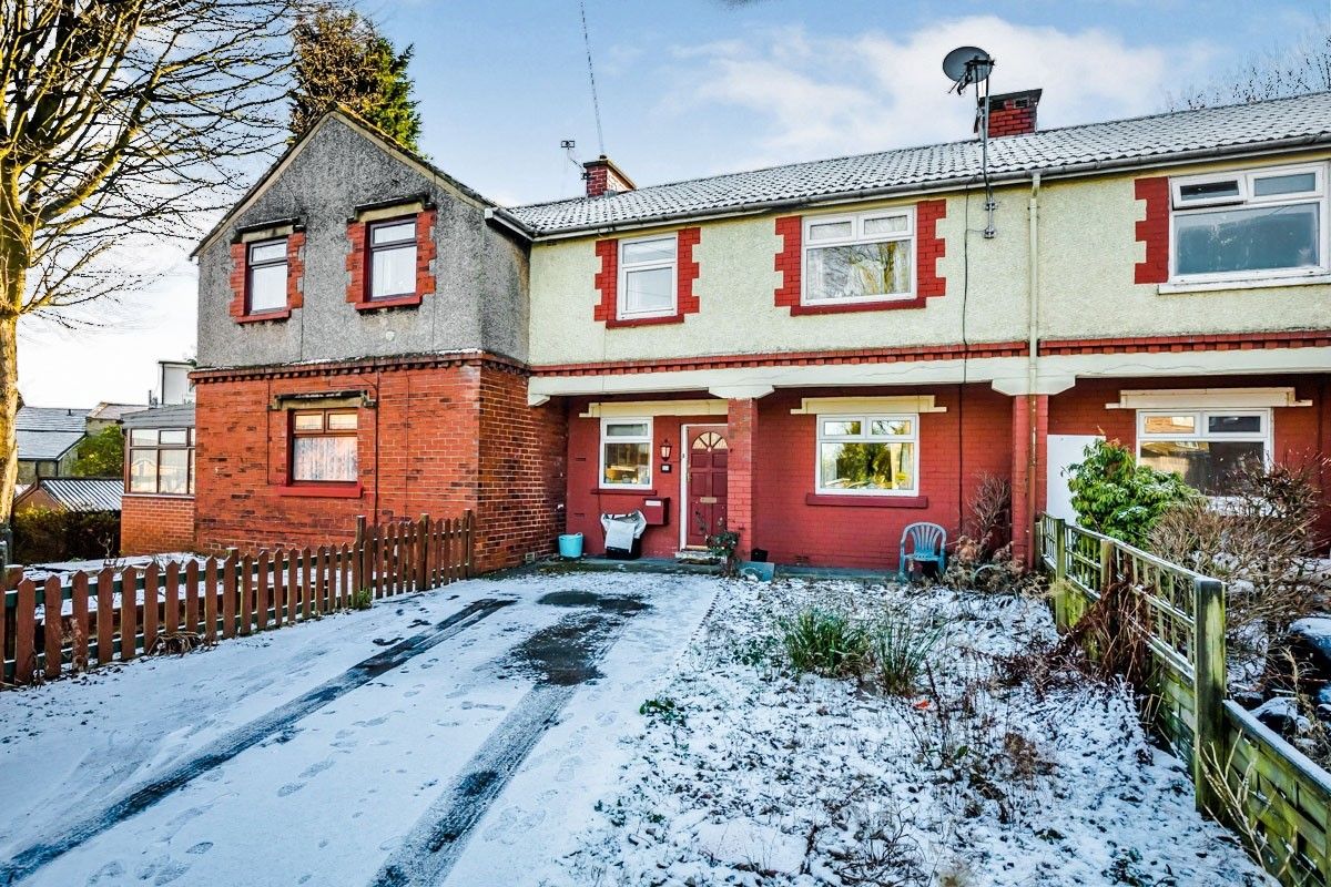 3 bed terraced house for sale in Sandbeds Terrace, Pellon, Halifax HX2