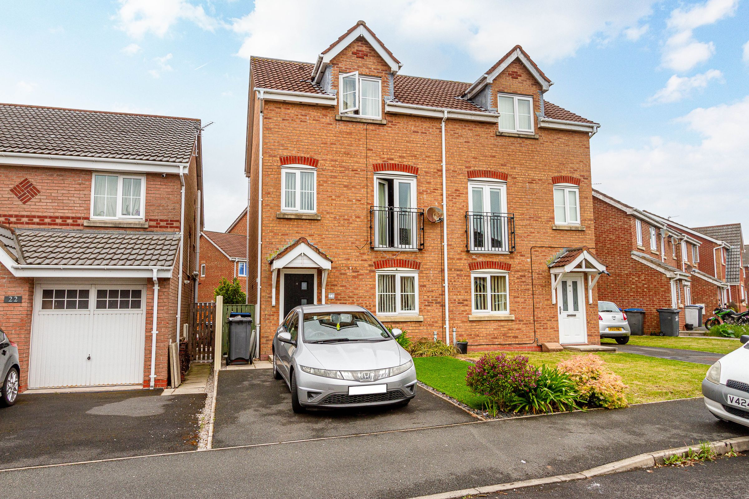 3 bed town house for sale in Tennyson Drive, Bispham, Blackpool FY2