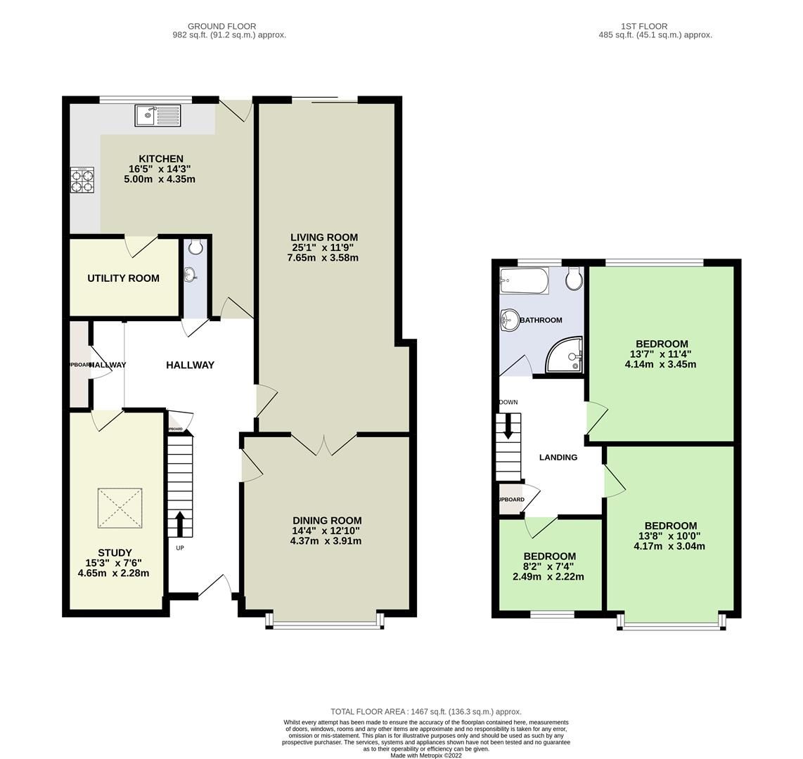 3 bed semidetached house for sale in Kentwood Hill, Tilehurst, Reading