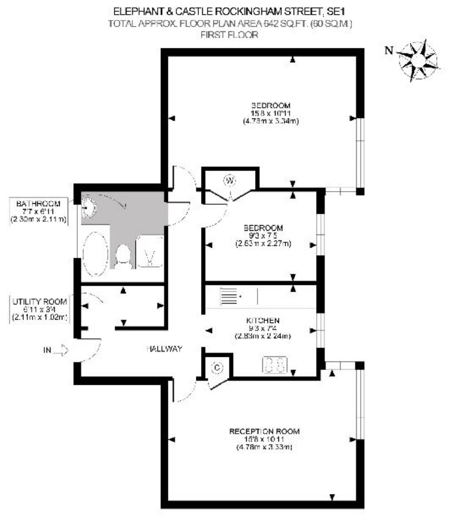 2 bed flat to rent in Rockingham Street, London SE1 Zoopla