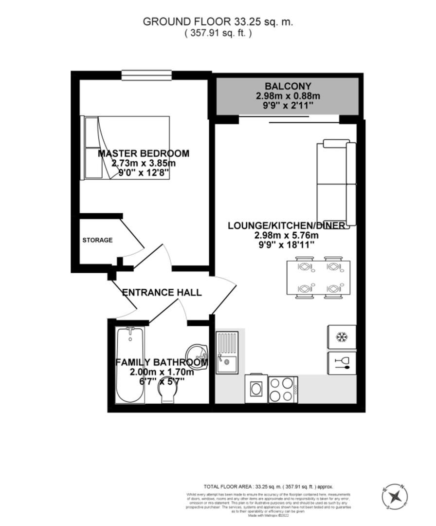 1 bed flat for sale in Worden Brook Close, Buckshaw Village, Chorley