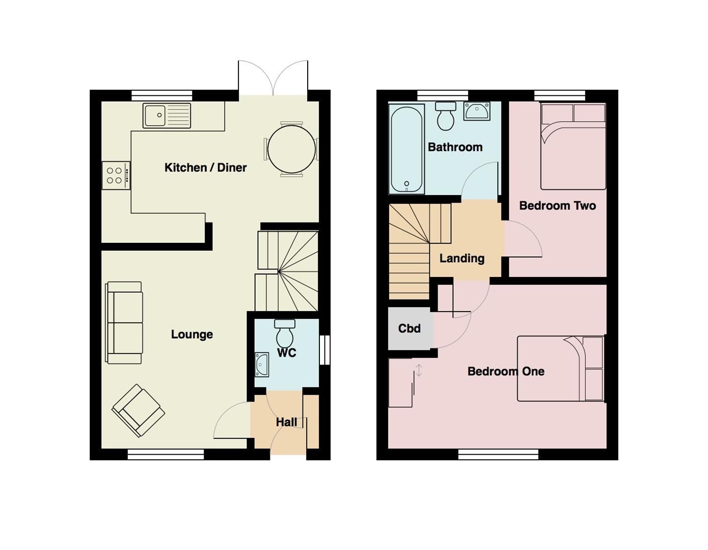 2 bed semidetached house for sale in Pottery Gardens, Lancaster LA1