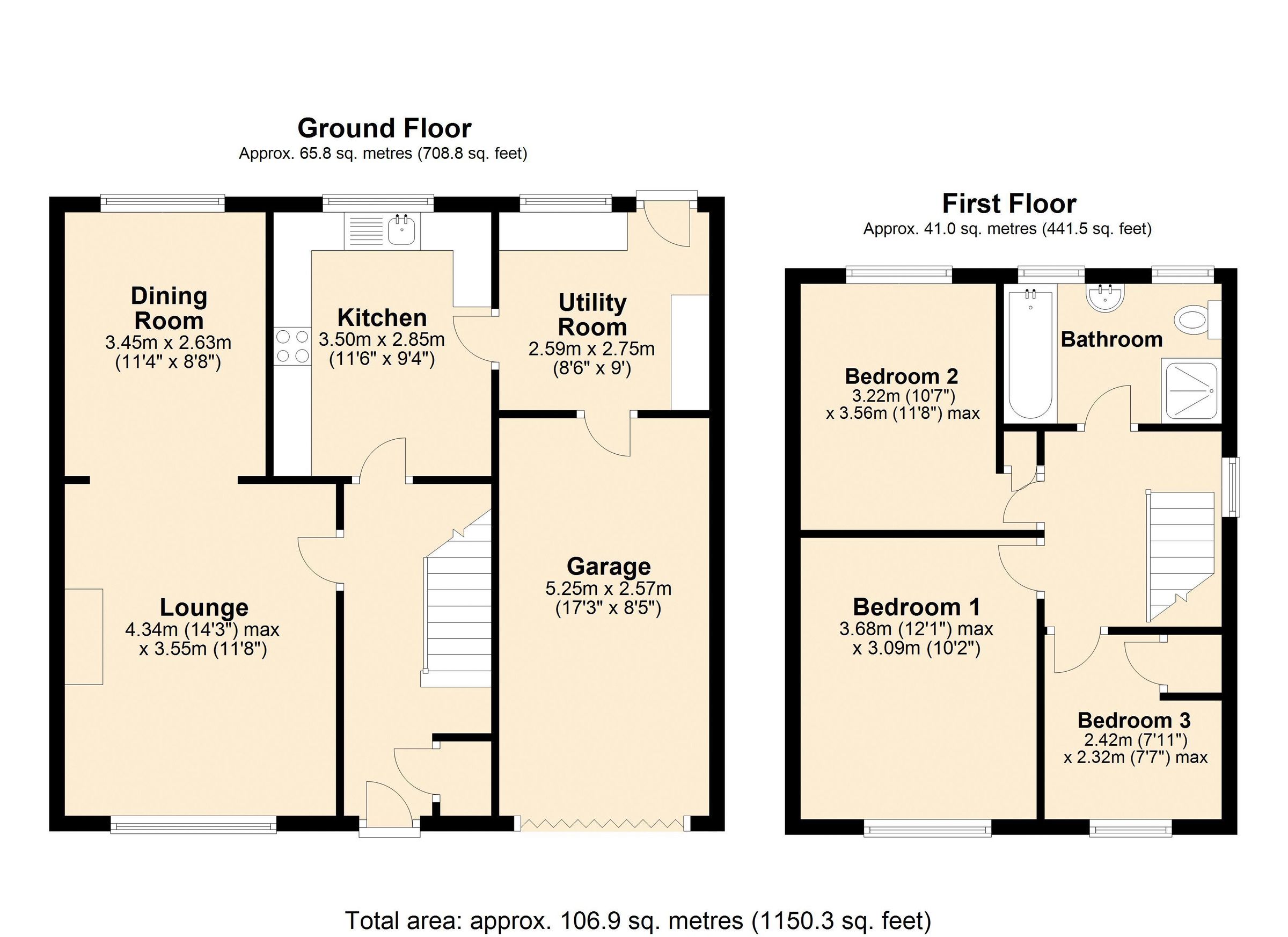 3 bed semidetached house for sale in Silverdale Drive, Winlaton