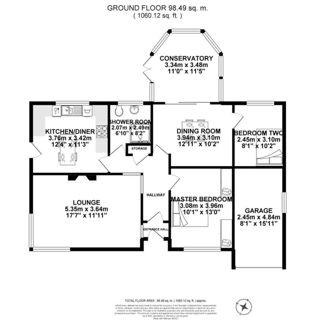 2 bed detached bungalow for sale in Windsor Drive, Brinscall, Chorley