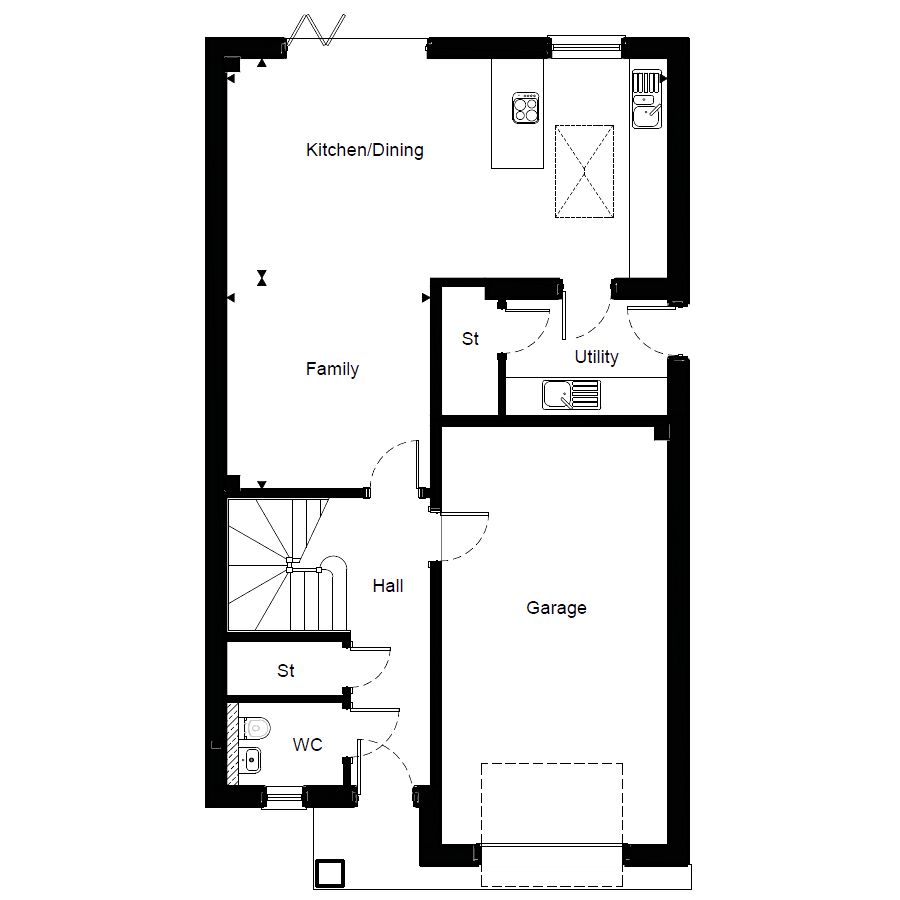 New home, 4 bed detached house for sale in Beaufort, Norfolk Road