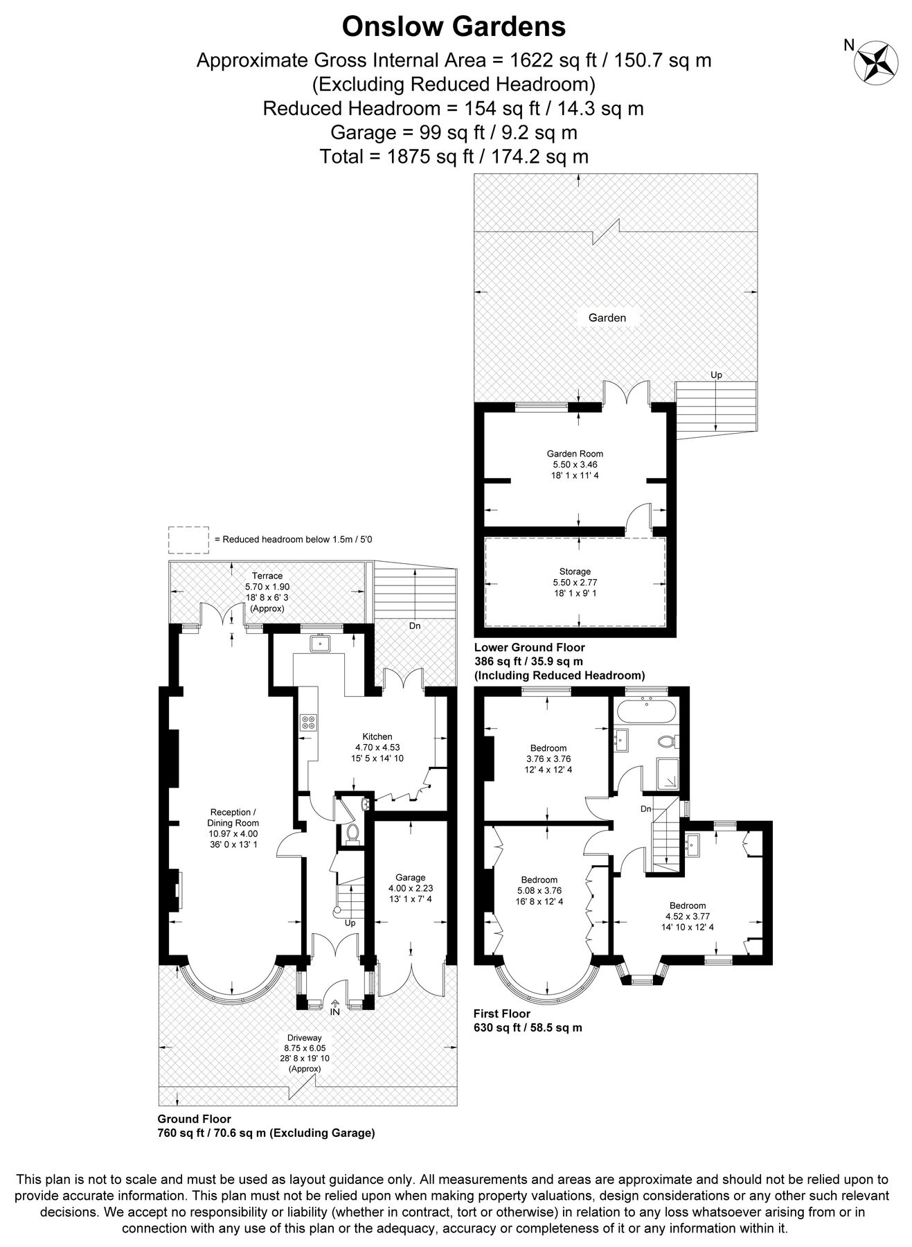 3 bed terraced house for sale in Onslow Gardens, London E18 Zoopla