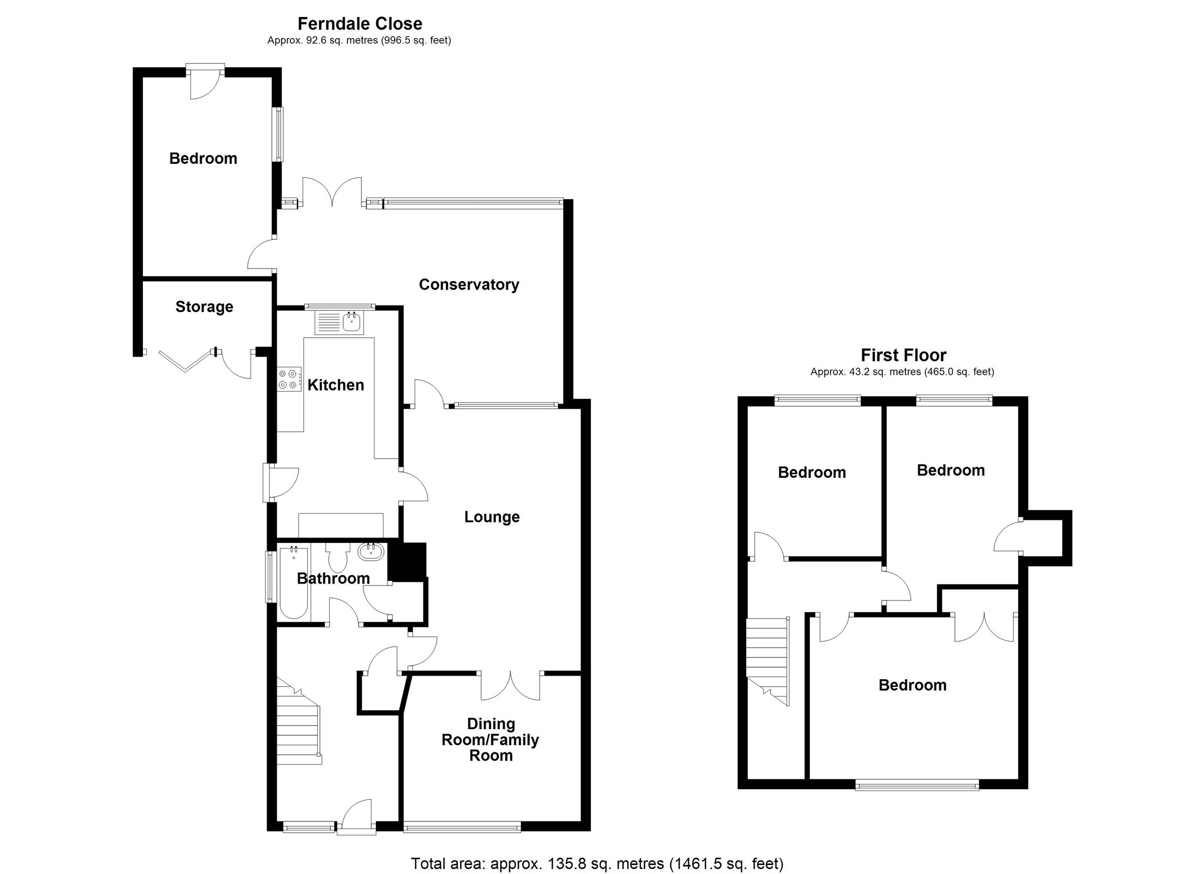 3 bed semidetached house for sale in Ferndale Close, Burntwood WS7