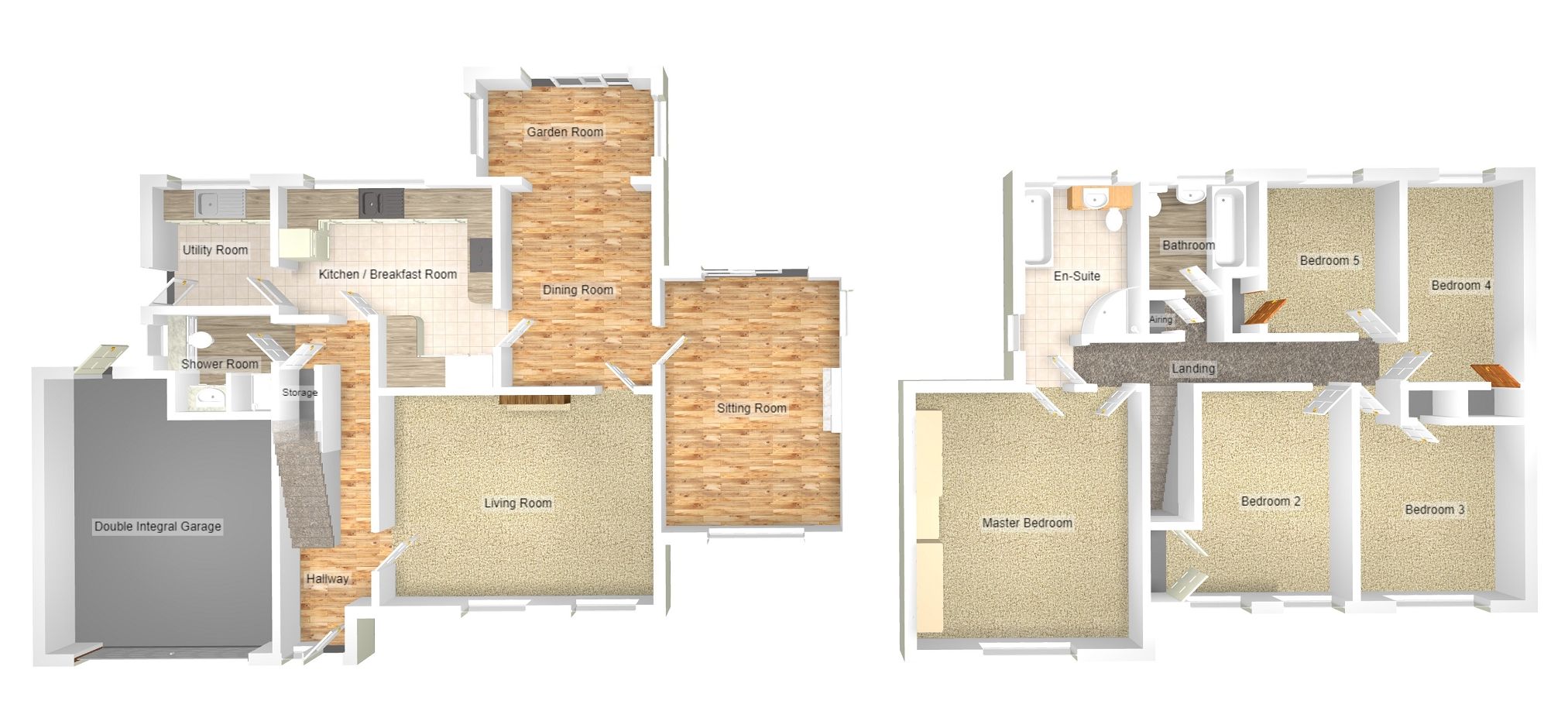 5 bed detached house for sale in Church View, Laleston, Bridgend