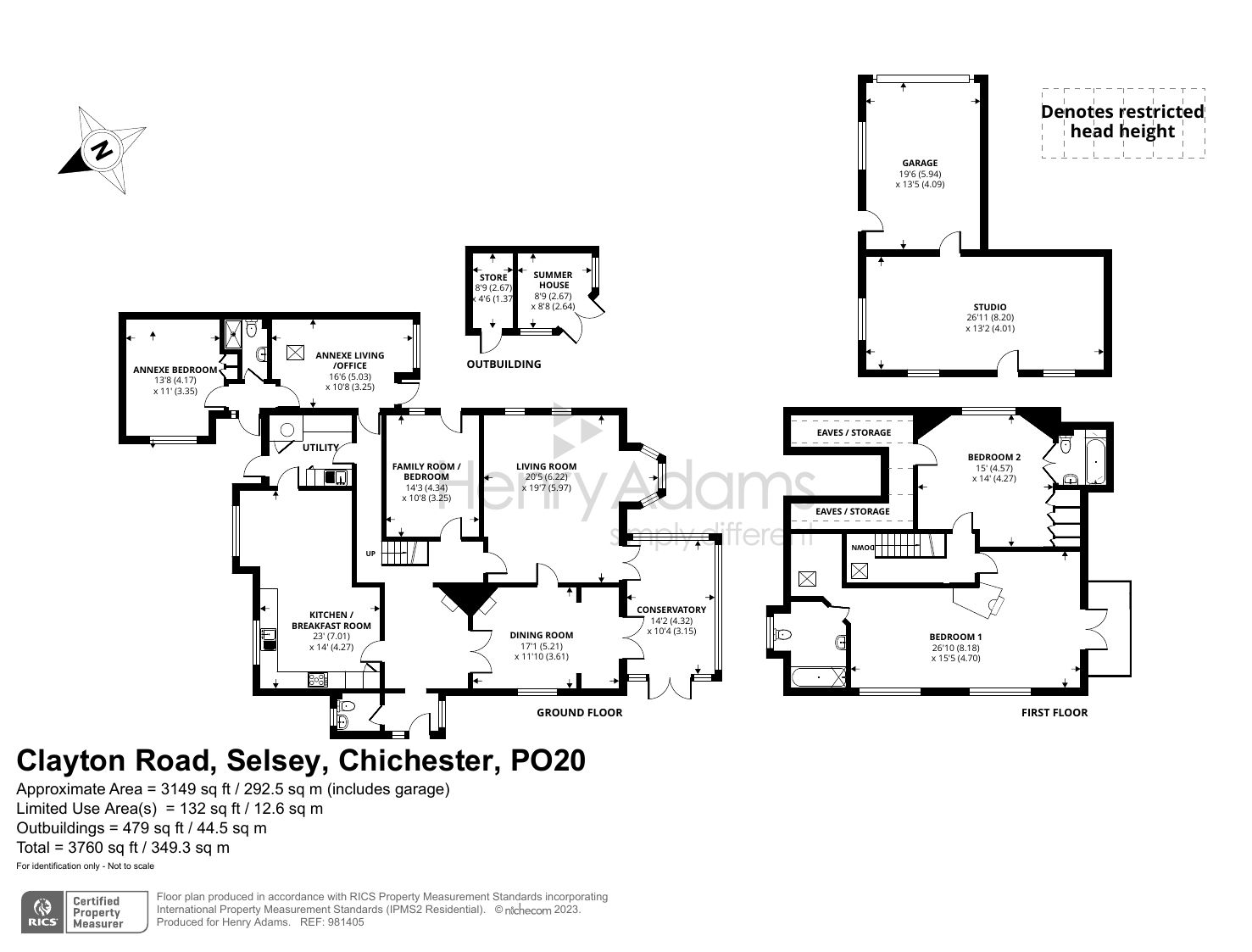 4 bed detached house for sale in Newlyn, 7 Clayton Road, Selsey, West