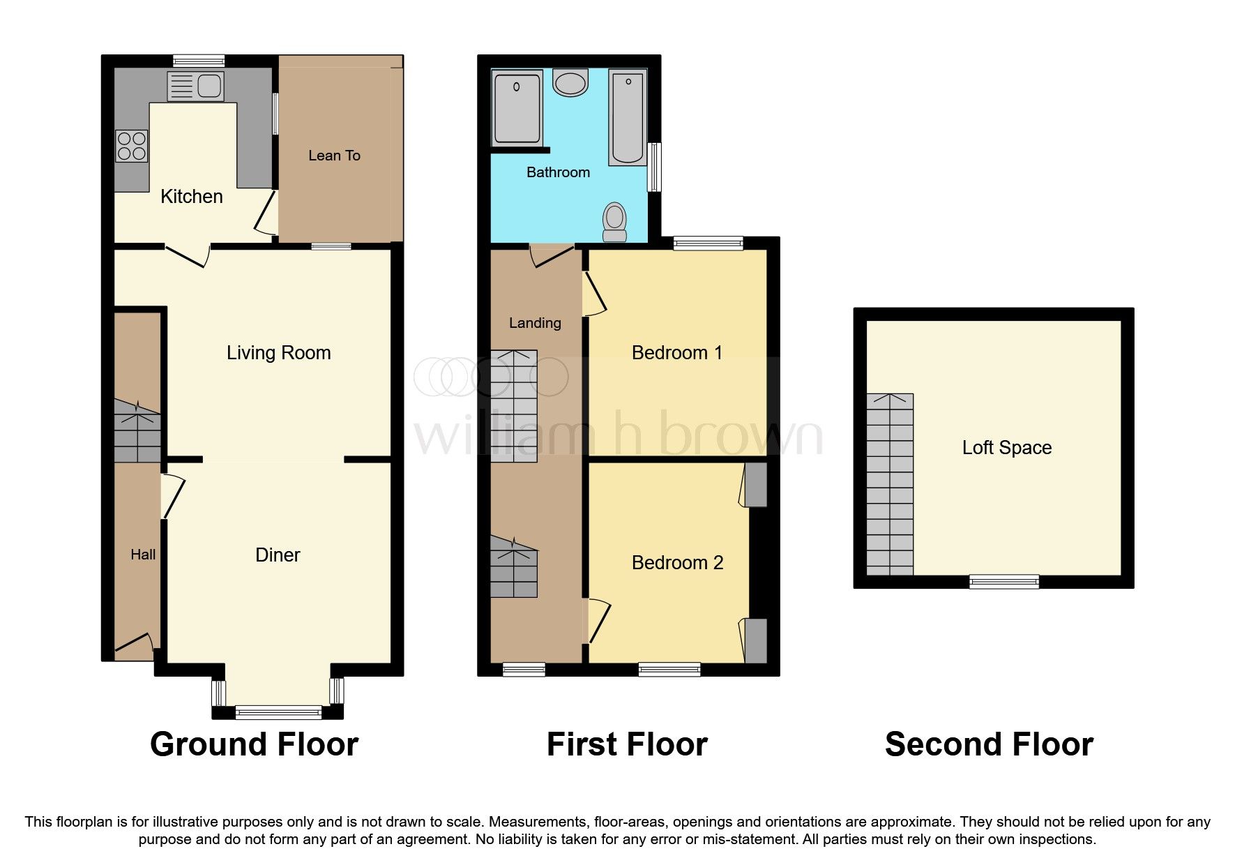 2 bed terraced house for sale in Torrington Villas, Franklin Street