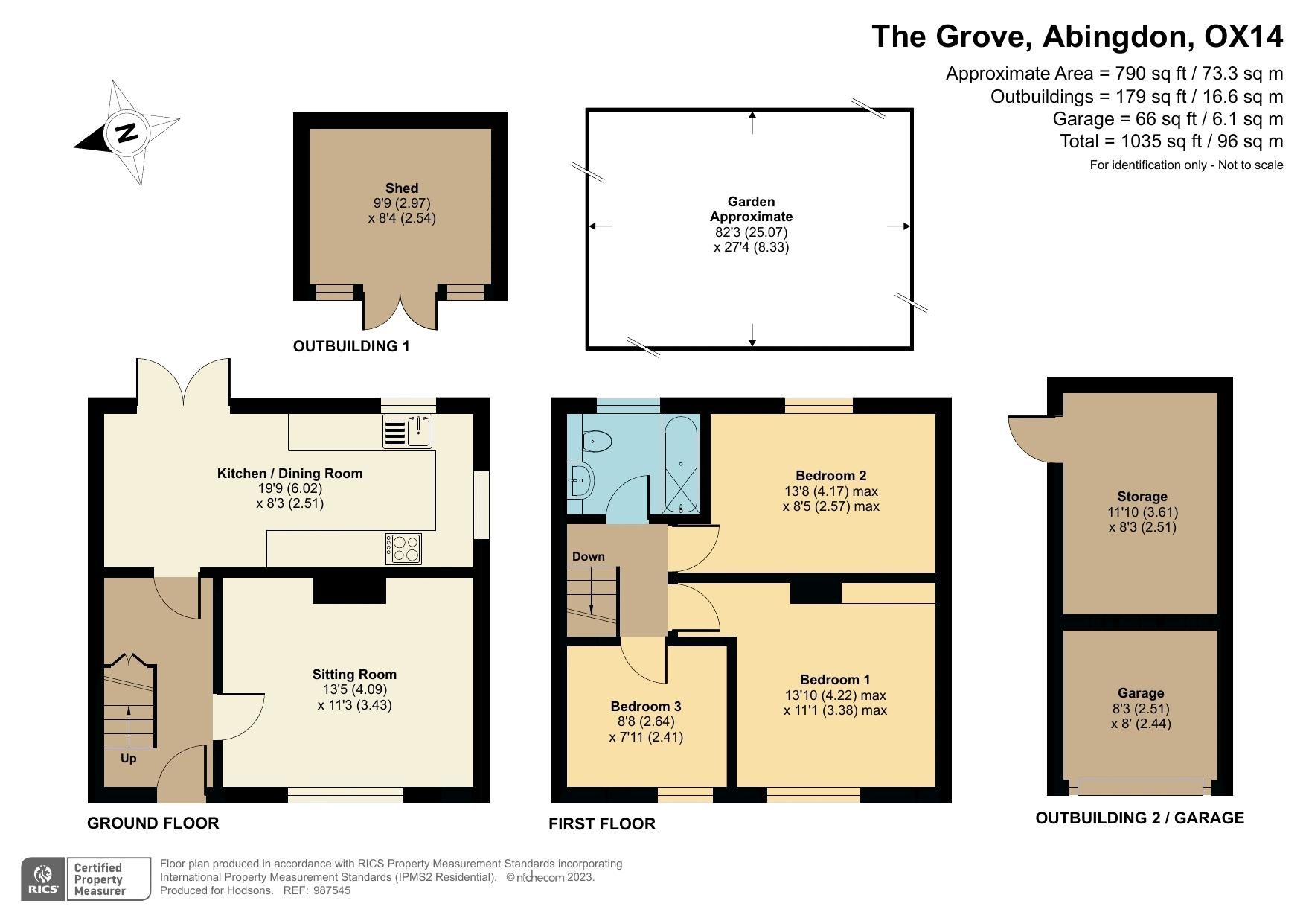 3 bed semidetached house for sale in The Grove, Abingdon OX14 Zoopla