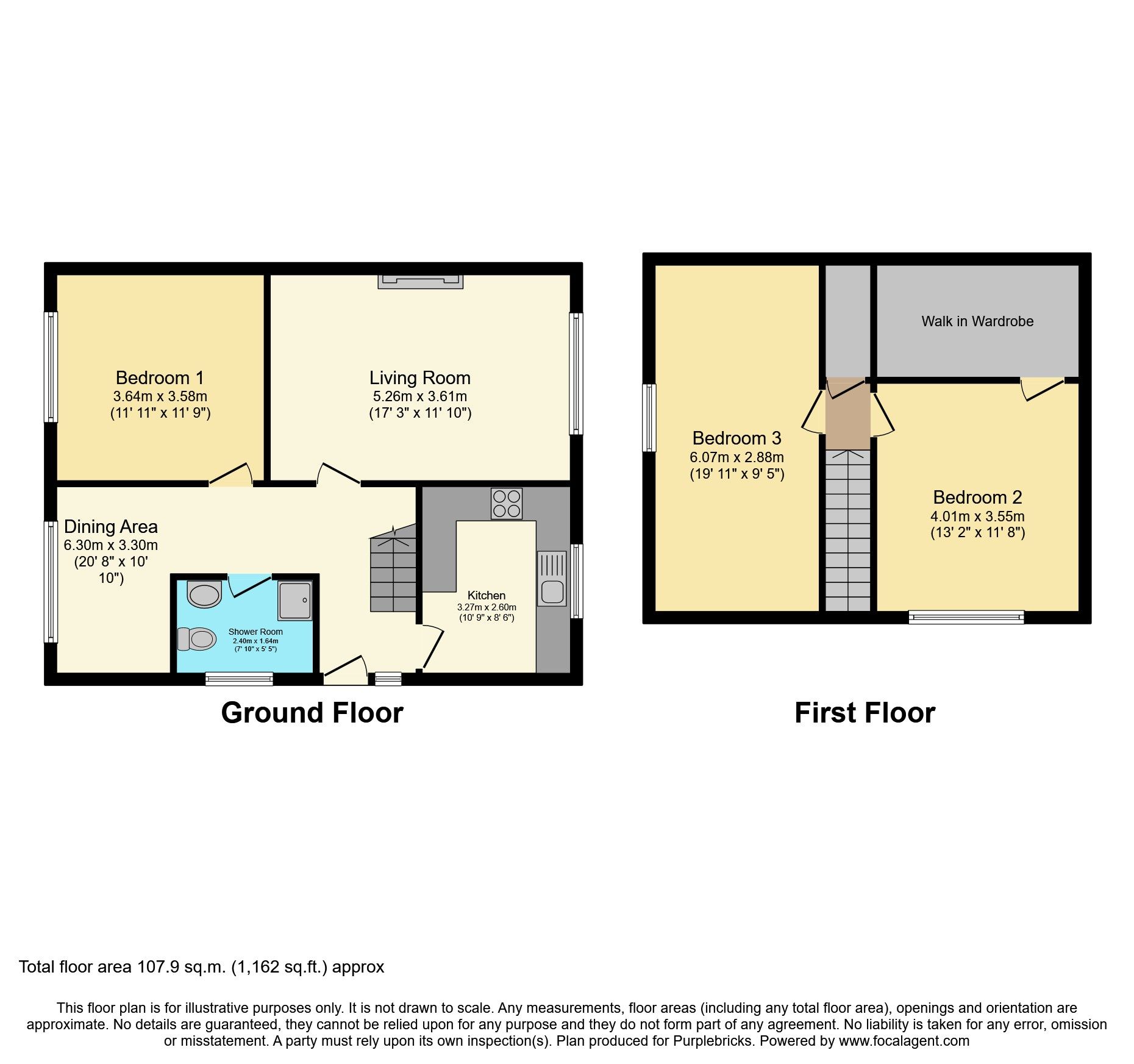 3 bed semidetached bungalow for sale in Weatherhill Road, Huddersfield