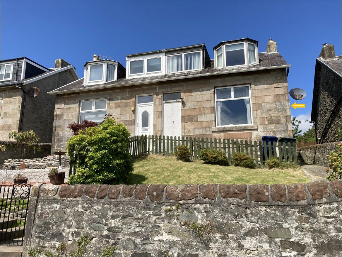 2 bed semidetached house for sale in Barone Road, Rothesay, Isle Of