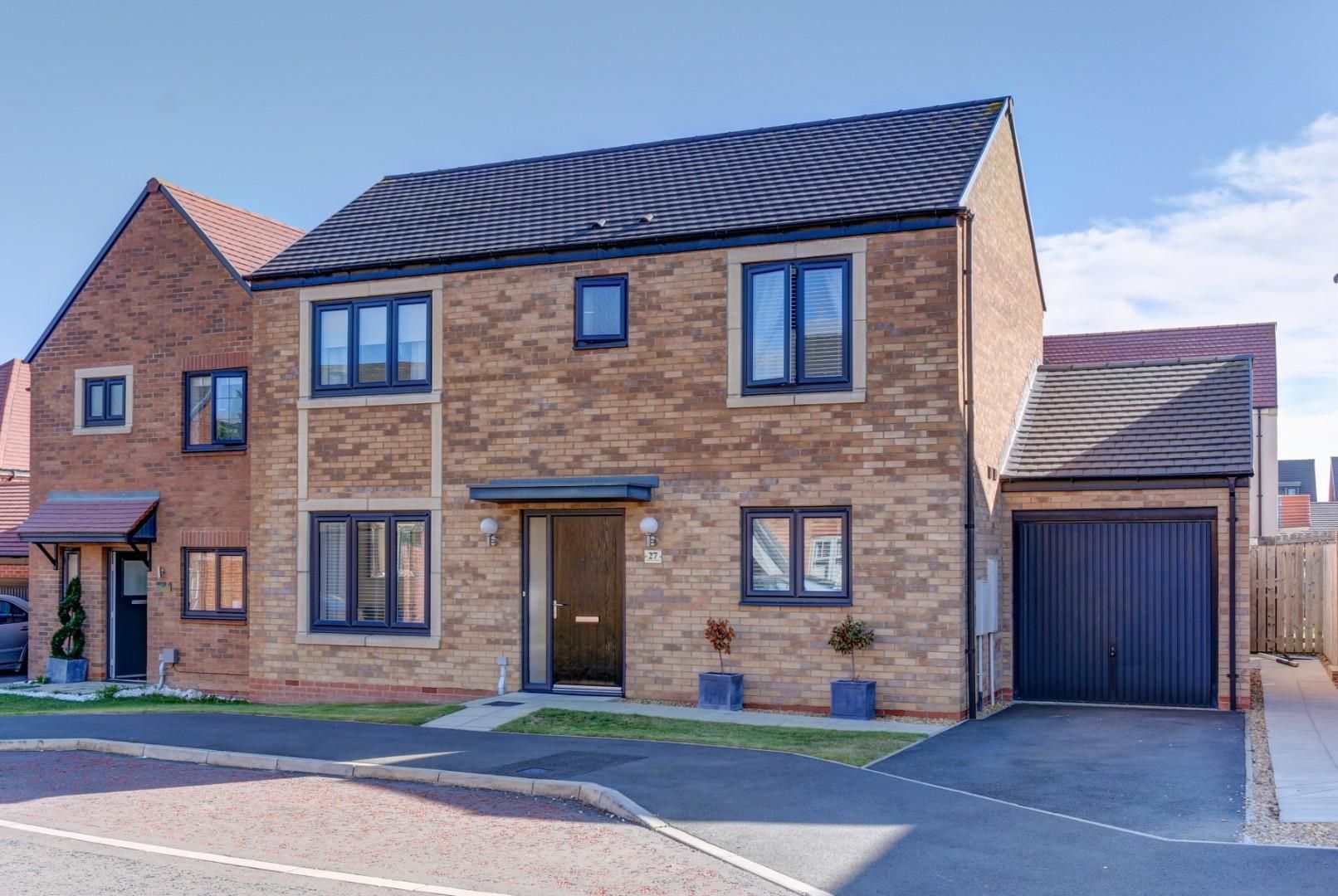 3 bed detached house for sale in Deleval Crescent, Shiremoor, Newcastle