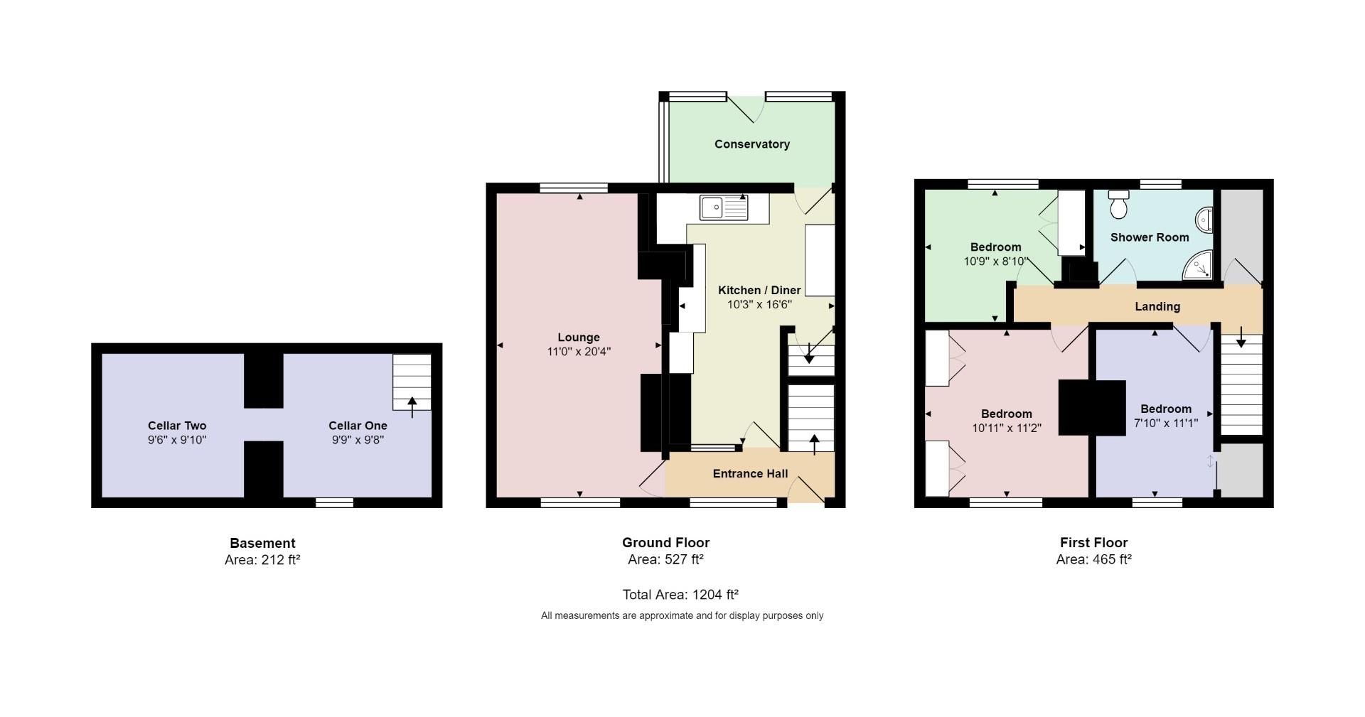 3 bed terraced house for sale in Woburn Road, Heath And Reach, Leighton
