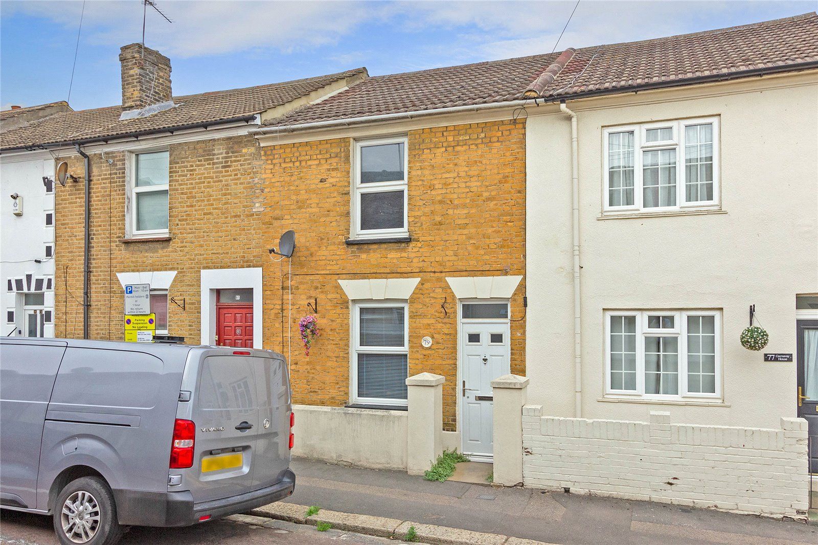 2 bed terraced house for sale in Saxton Street, Gillingham, Kent ME7