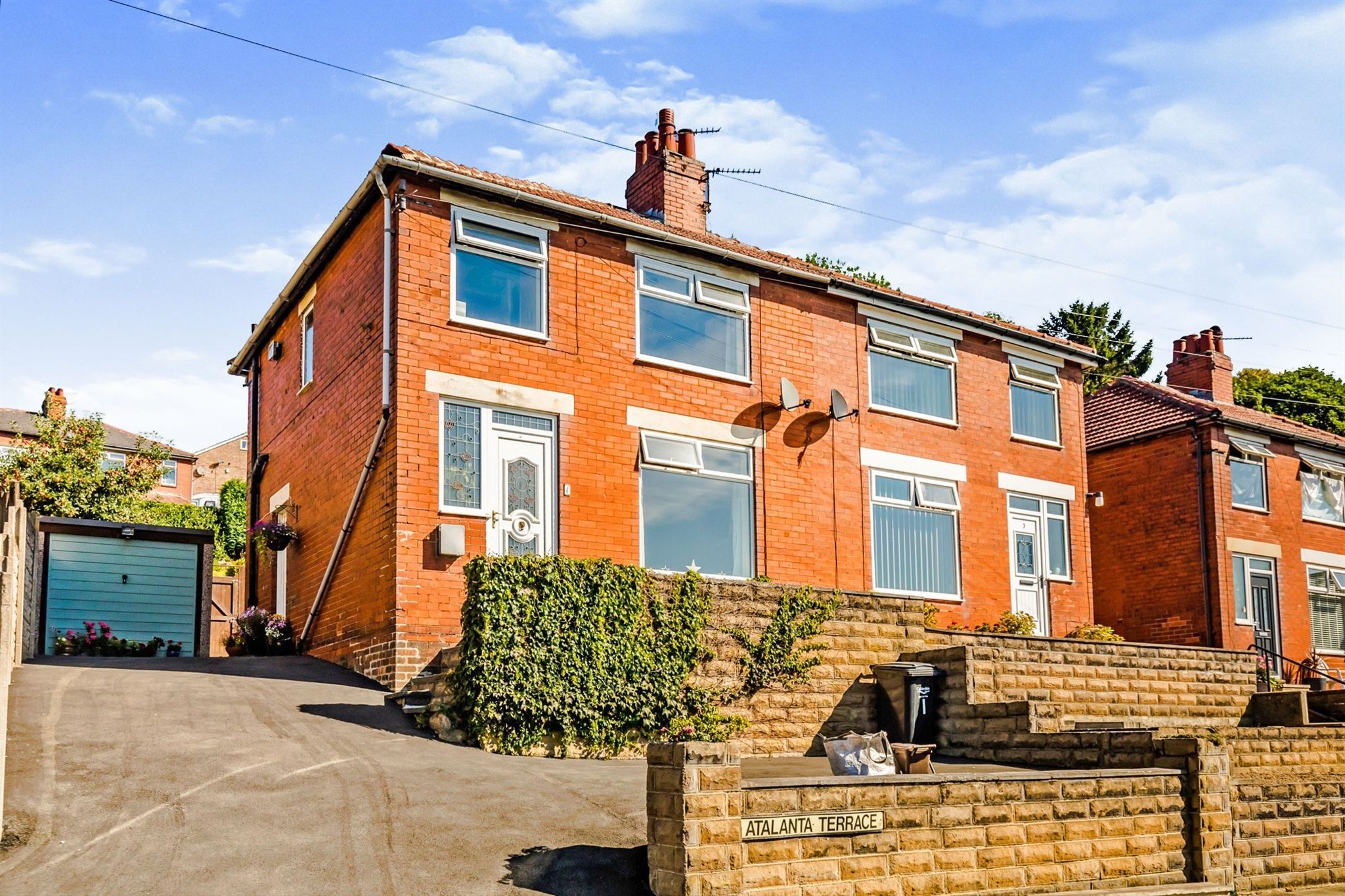 3 bed semidetached house for sale in Atalanta Terrace, Halifax HX2
