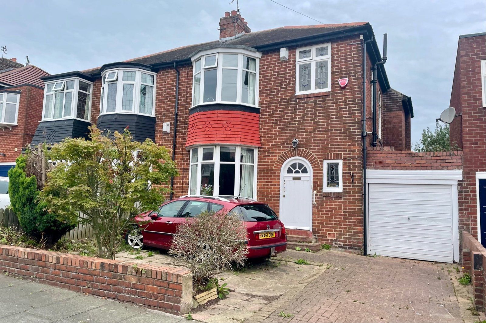 3 bed semidetached house for sale in Hawthorn Gardens, Newcastle Upon