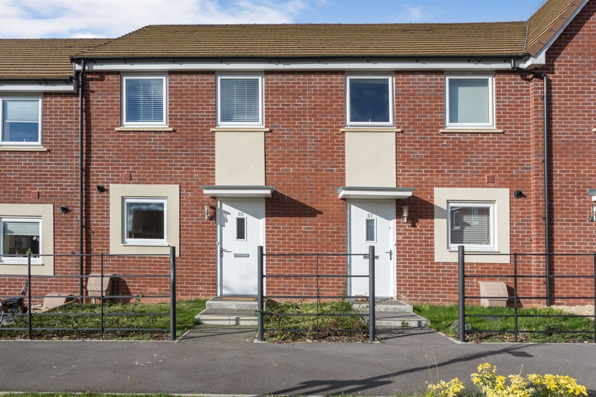 2 bed terraced house for sale in Mannock Field, Longhedge, Salisbury