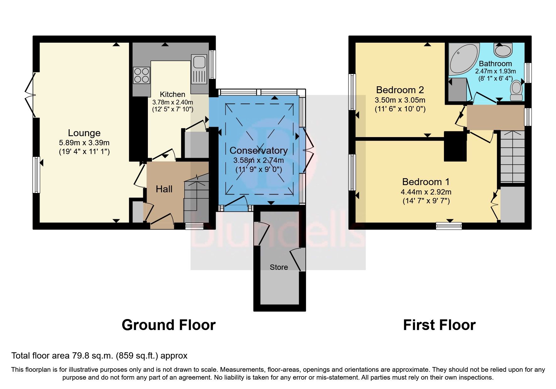 2 bed semidetached house for sale in Manor Drive, Brimington