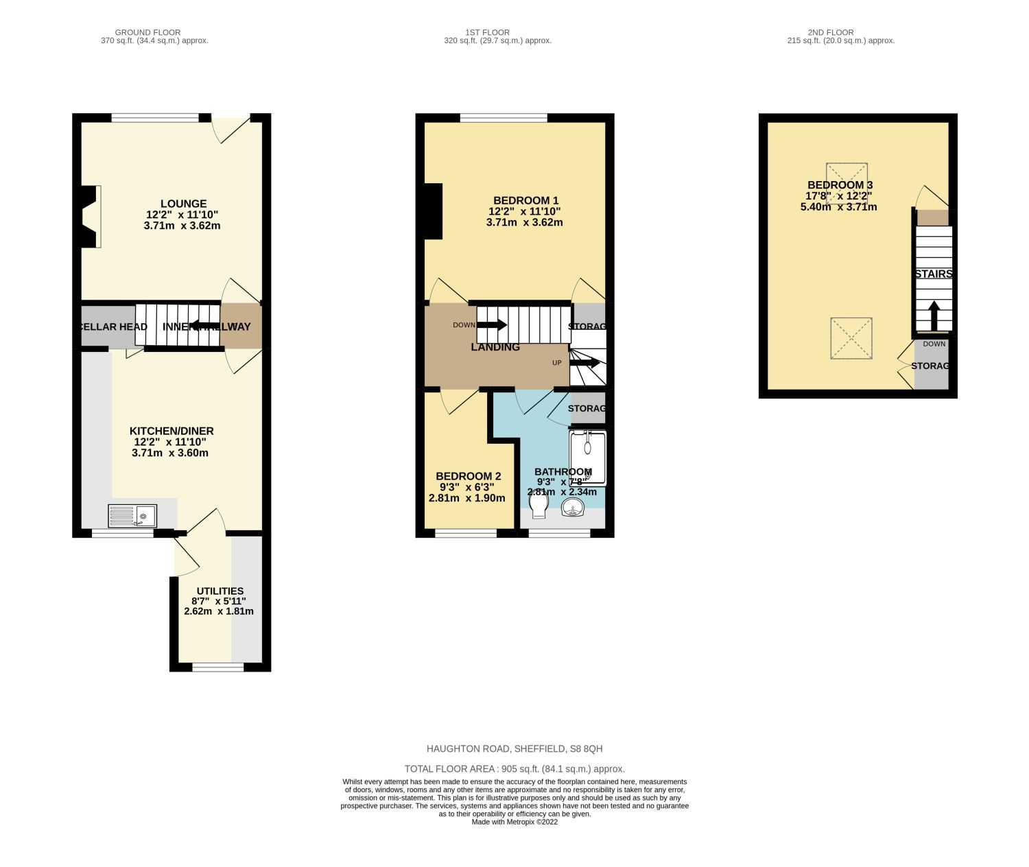 3 bed terraced house for sale in Haughton Road, Woodseats S8 Zoopla