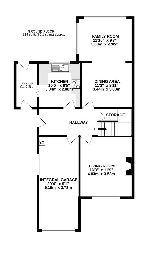 4 bed semidetached house for sale in Brookfield Road, Hucclecote