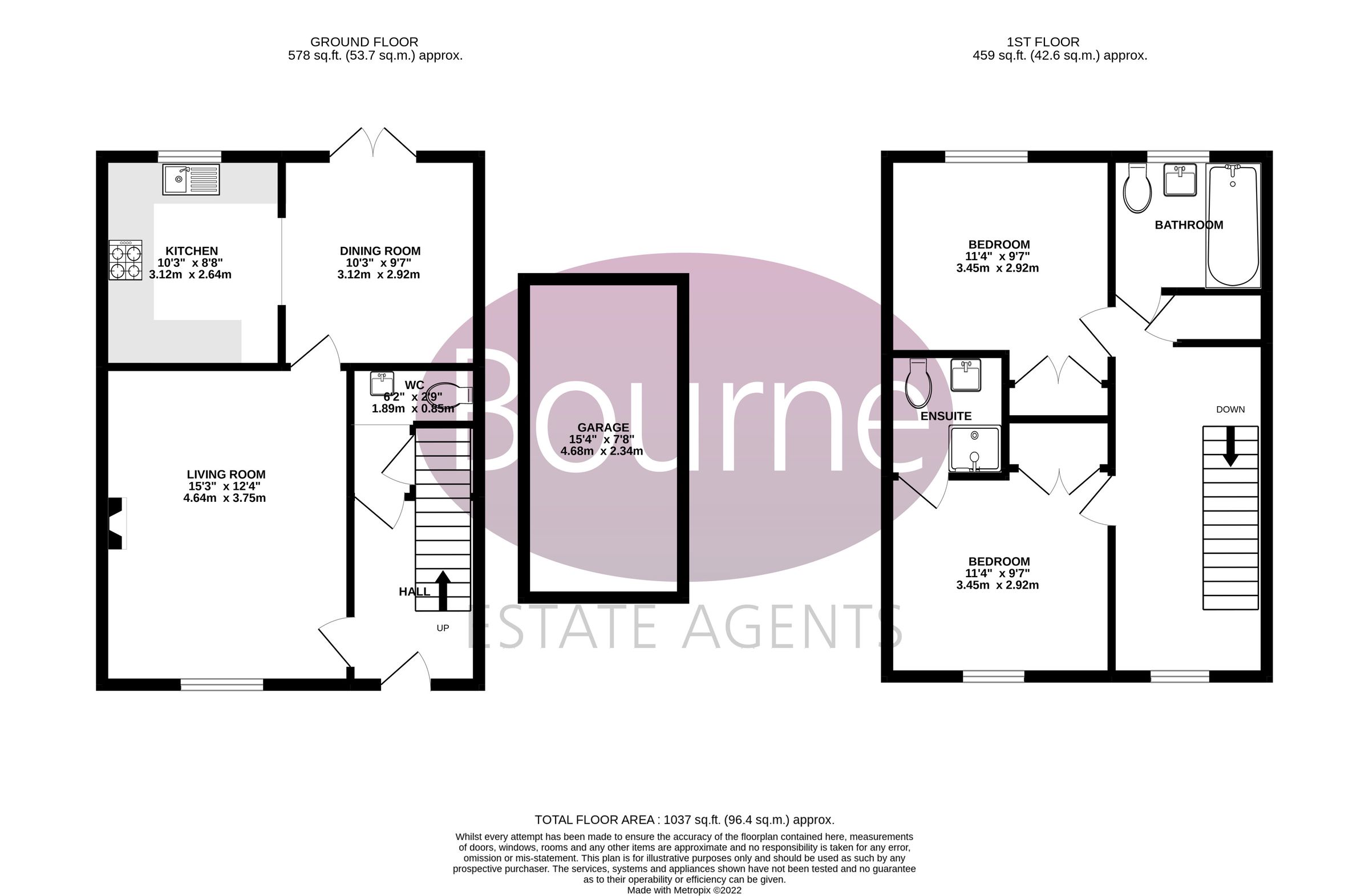 2 bed mews house for sale in Cromwell Gardens, Alton, Hampshire GU34