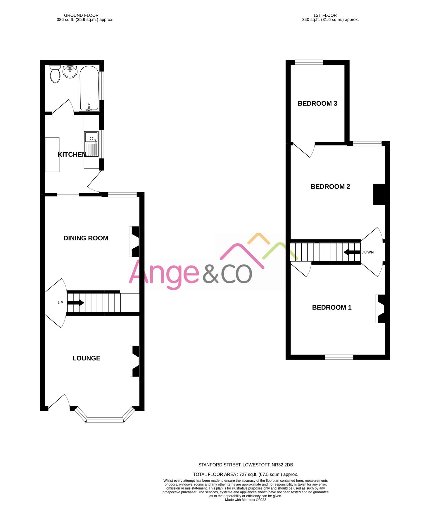 3 bed terraced house for sale in Stanford Street, Lowestoft NR32 Zoopla