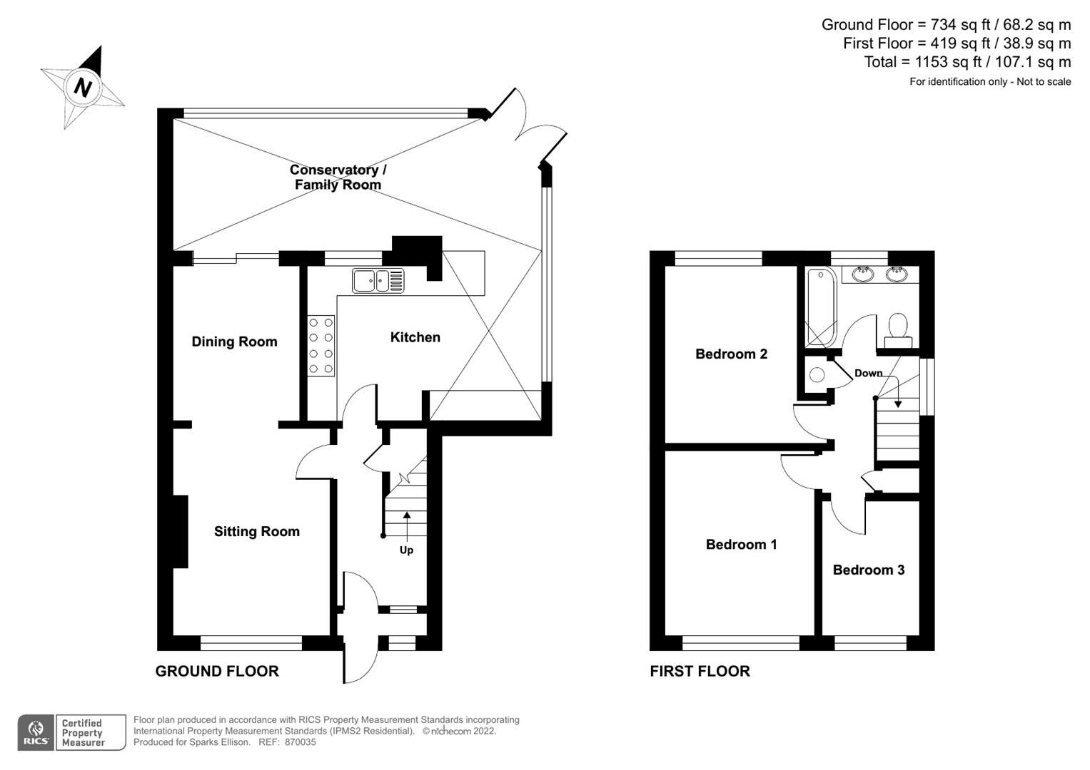 3 bed semidetached house for sale in Brownhill Road, Chandler's Ford