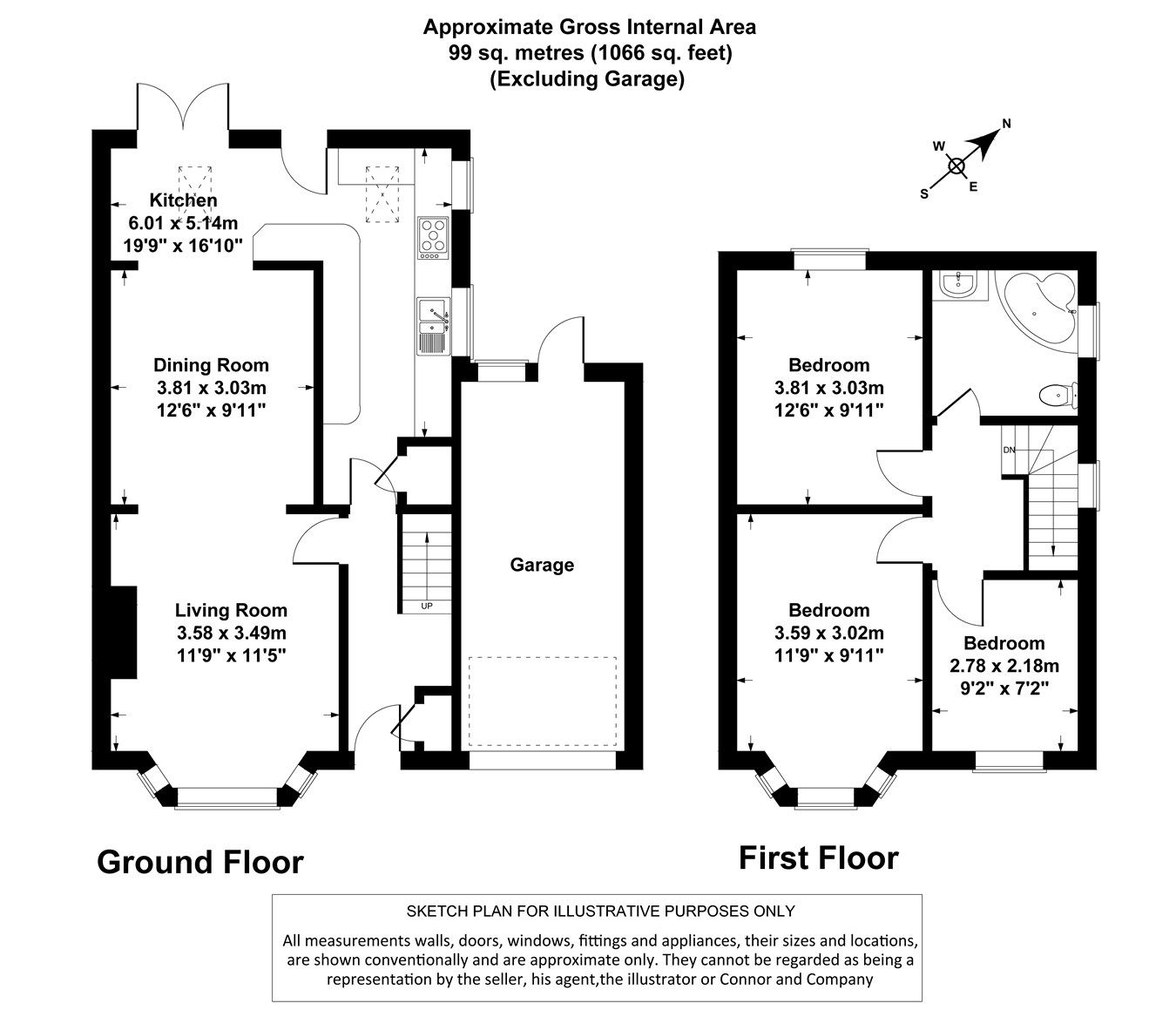 3 bed semidetached house for sale in Salisbury Avenue, Warden Hill, Cheltenham GL51 Zoopla