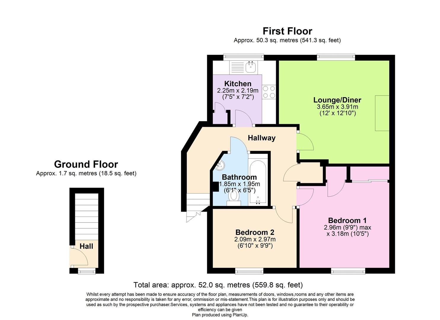 2 bed flat for sale in Stanley Court, Midsomer Norton, Radstock BA3