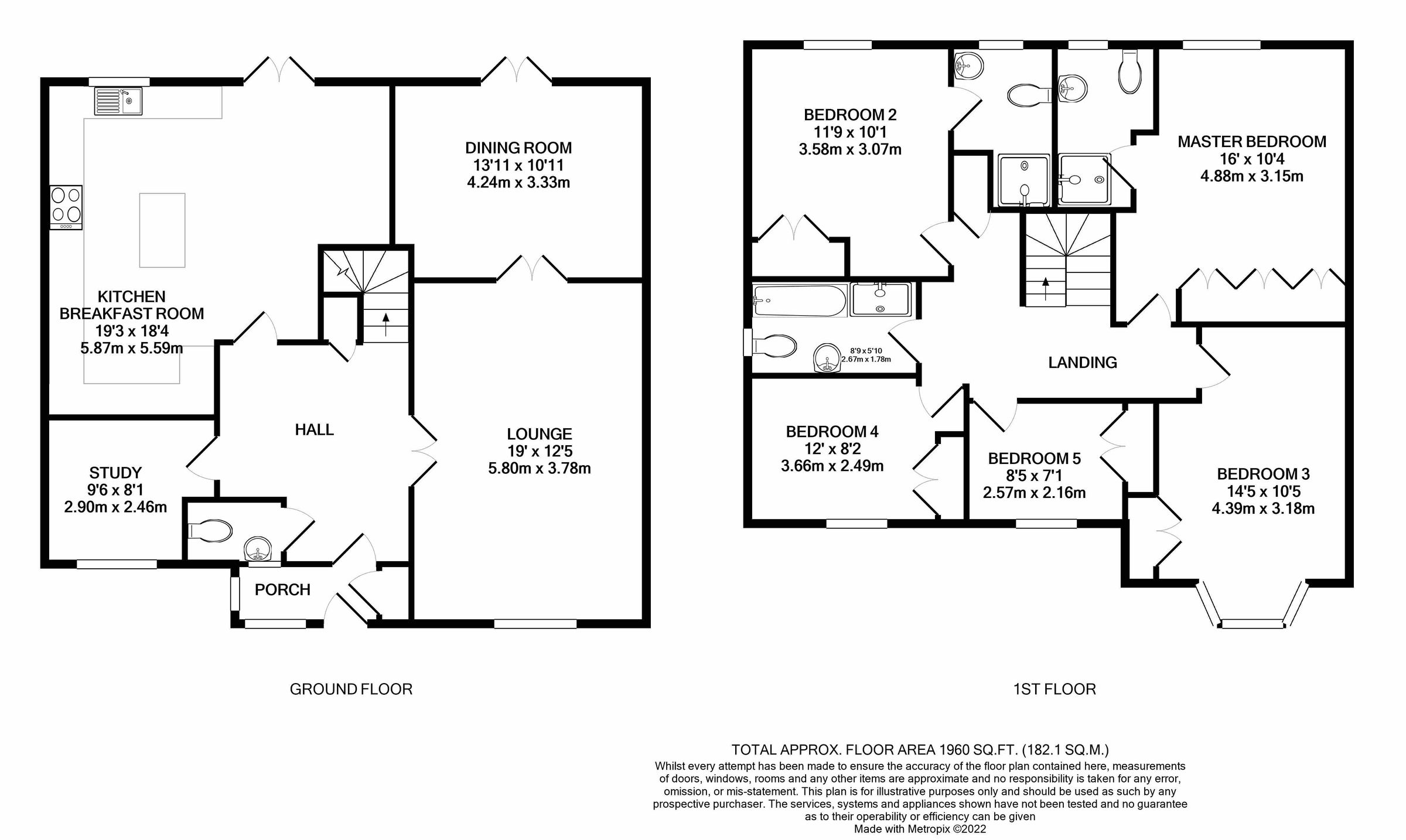5 bed detached house for sale in Randle Way, Bapchild, Sittingbourne