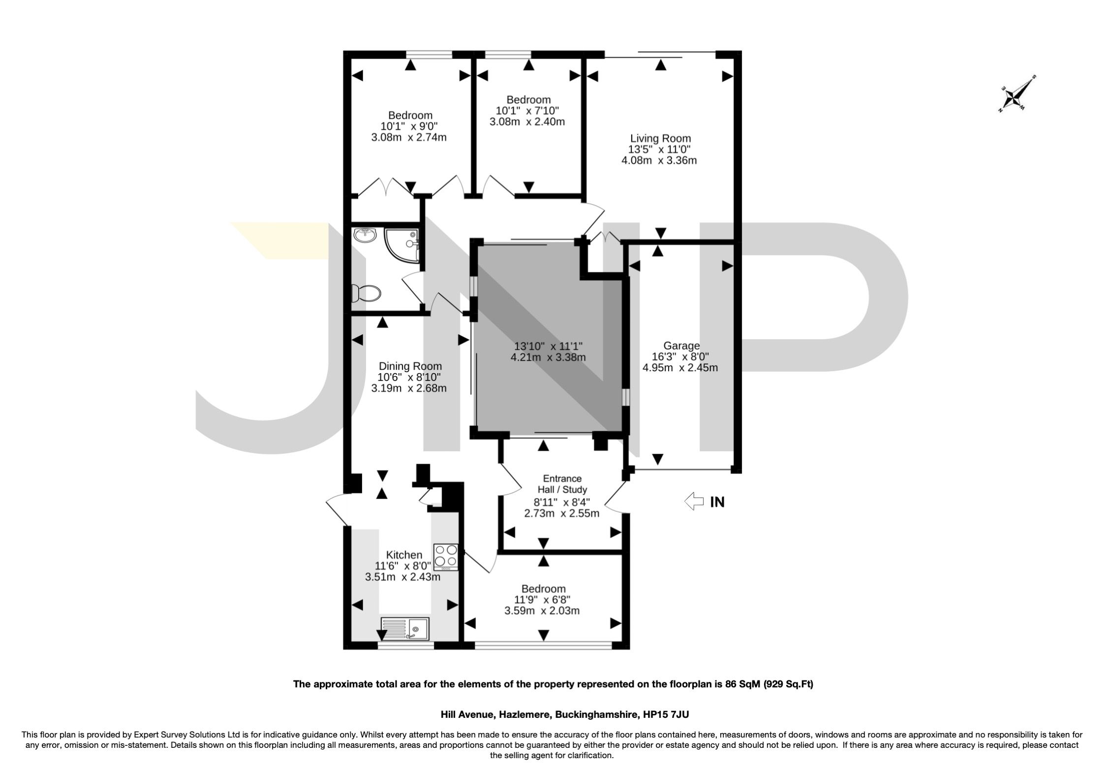 3 bed bungalow for sale in Hill Avenue, Hazlemere, High