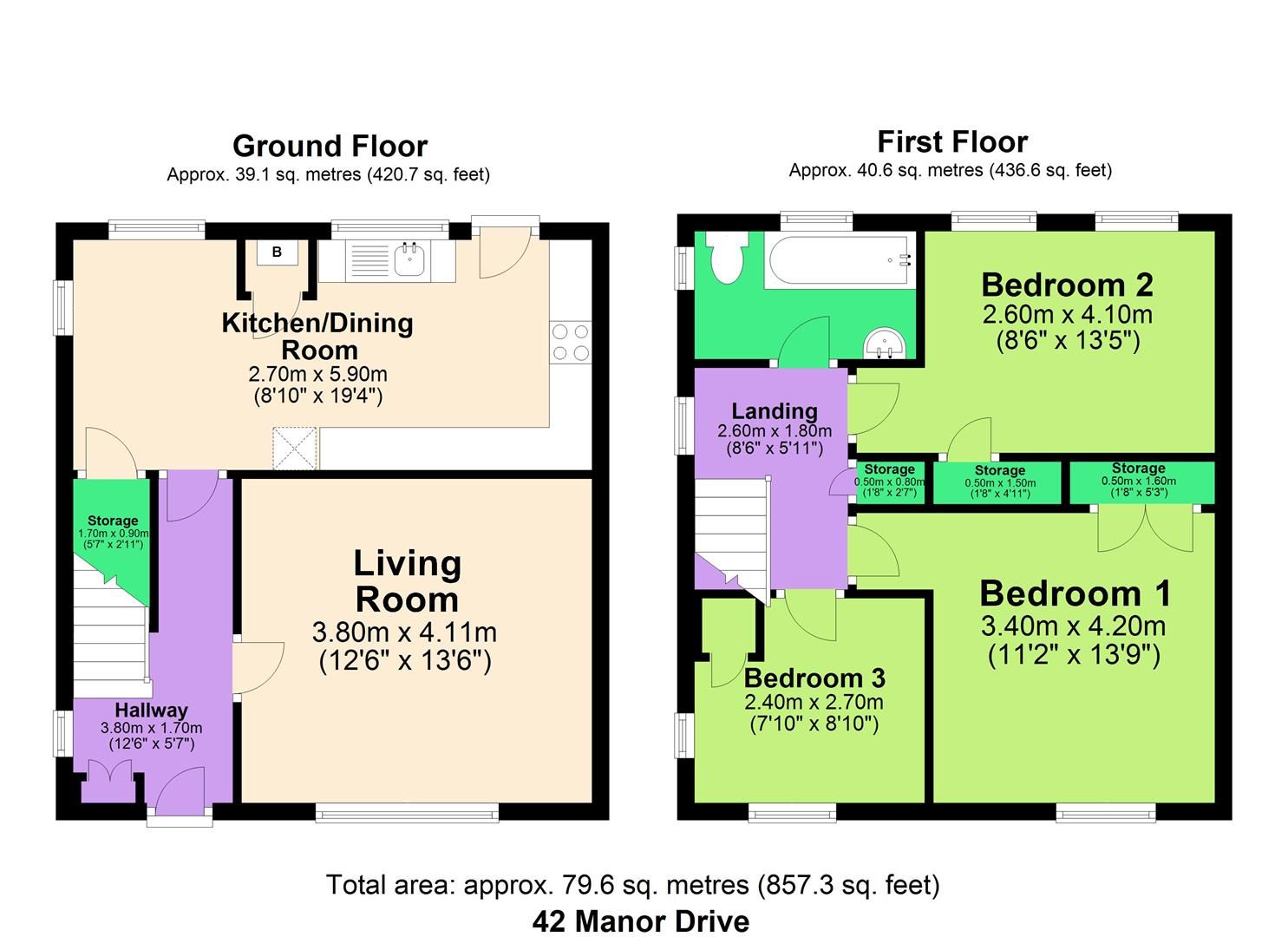3 bed semidetached house for sale in Manor Drive, Brimington