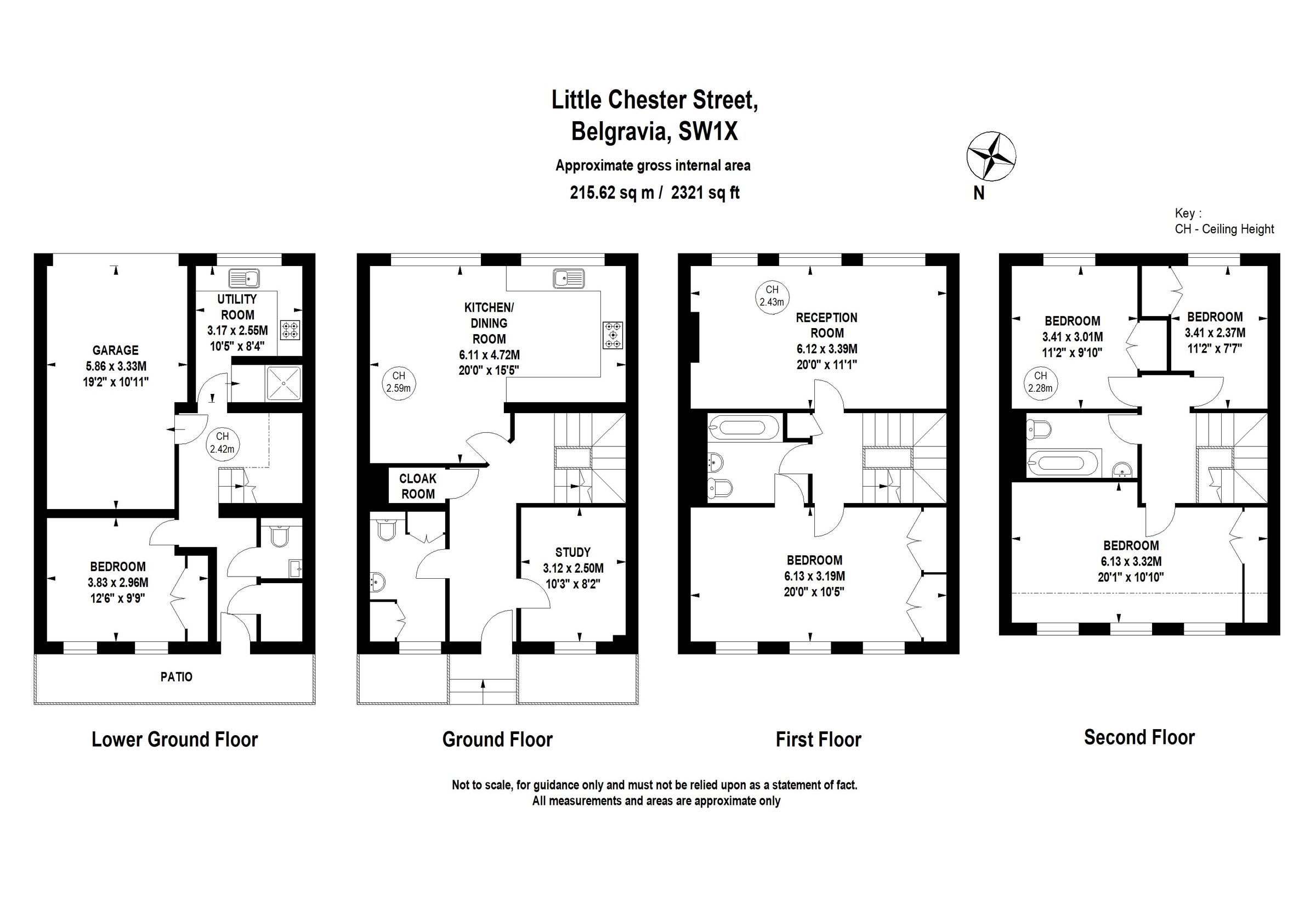 5 bed terraced house for sale in Little Chester Street, London SW1X