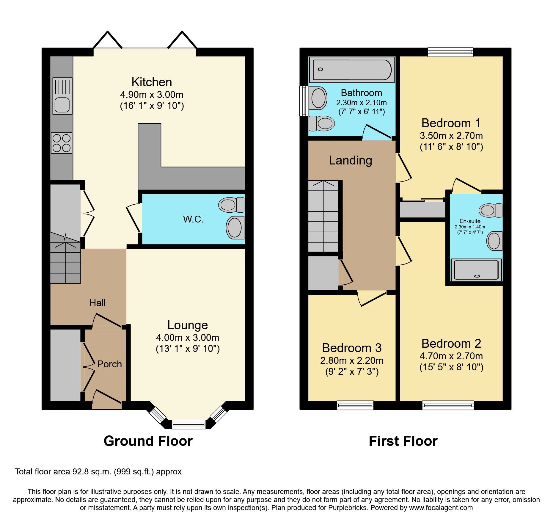 3 bed end terrace house for sale in Greenbrook Drive, East Rainton DH5